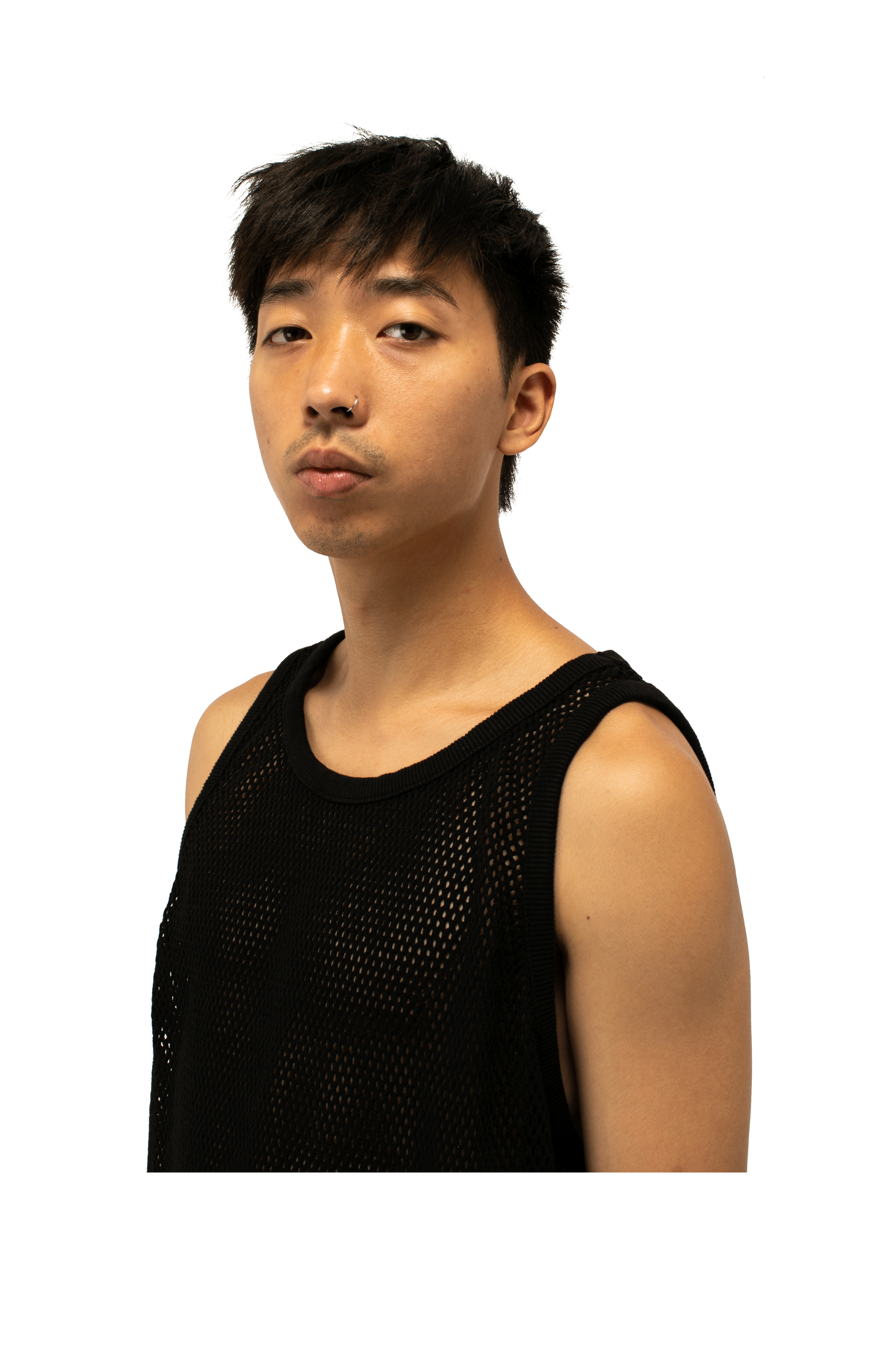 Cotton Big Mesh Tank