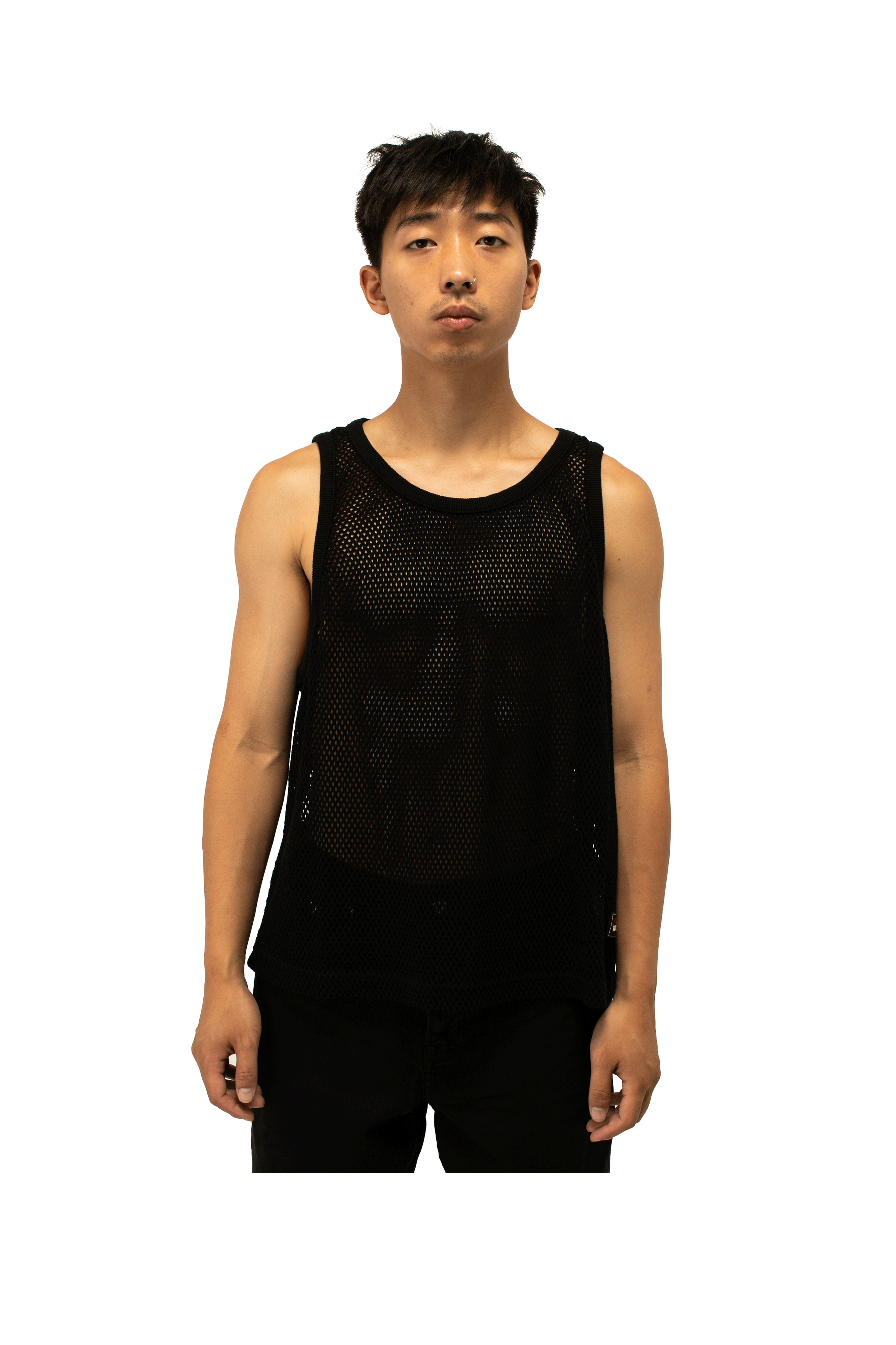 Cotton Big Mesh Tank