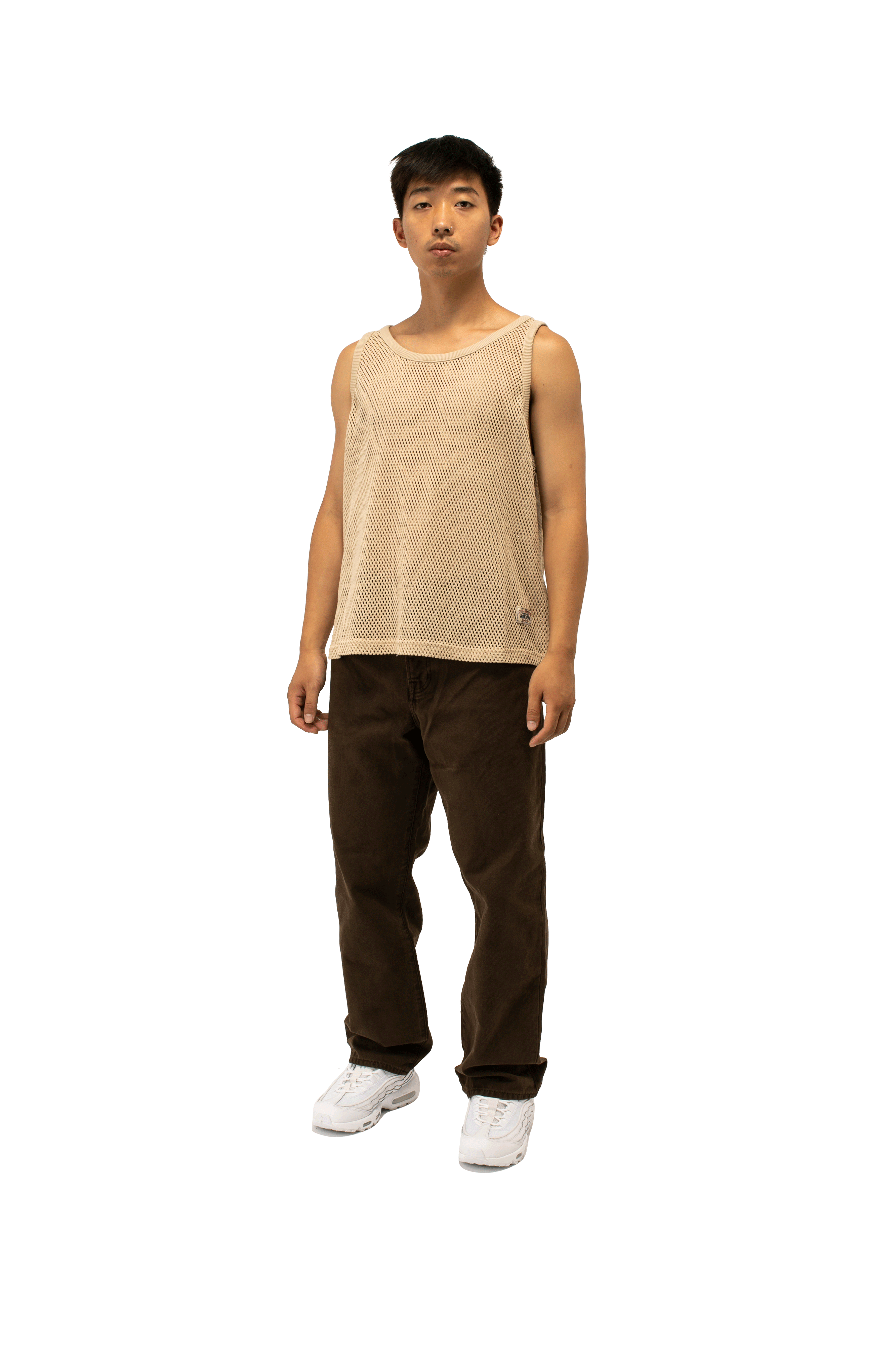 Cotton Big Mesh Tank