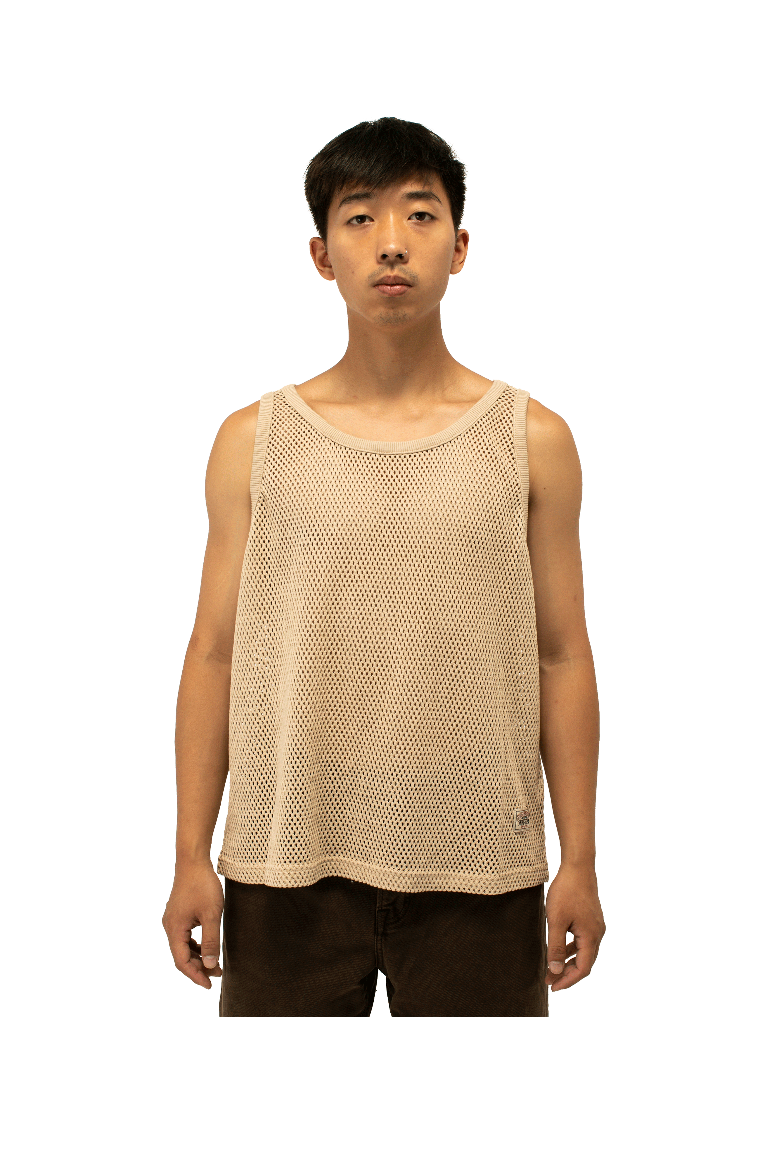 Cotton Big Mesh Tank