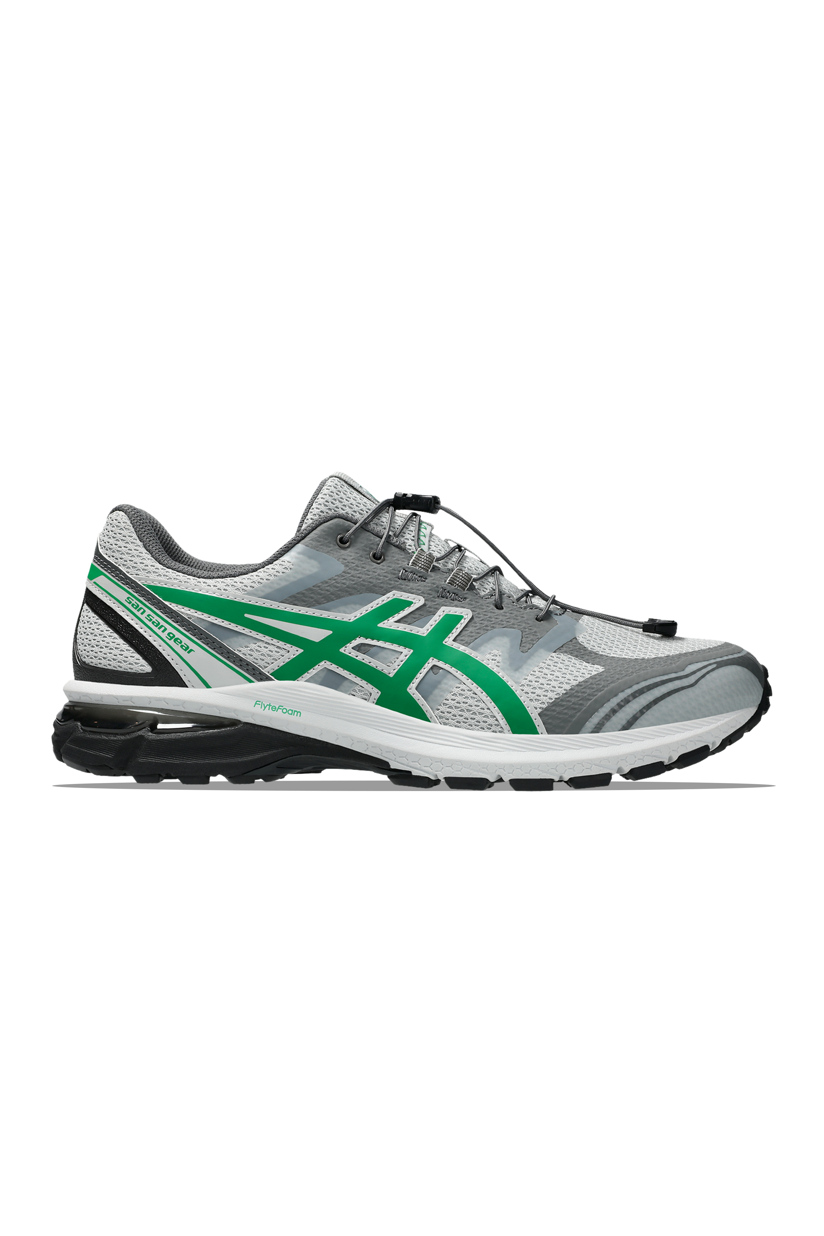 Gel-Terrain x Sansan Gear "Grey Violet/Jolly Green"