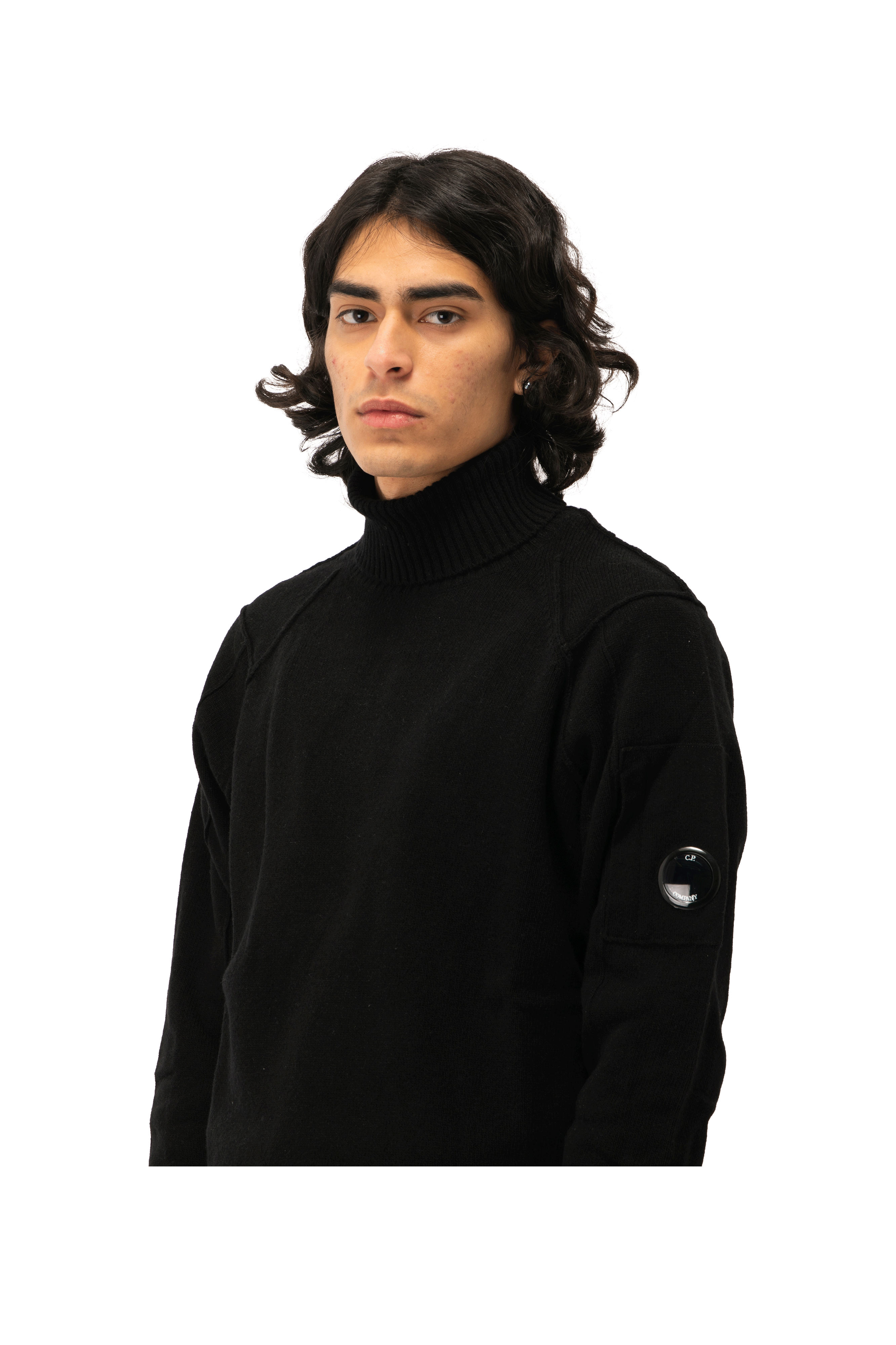 Lambswool Roll Neck Jumper