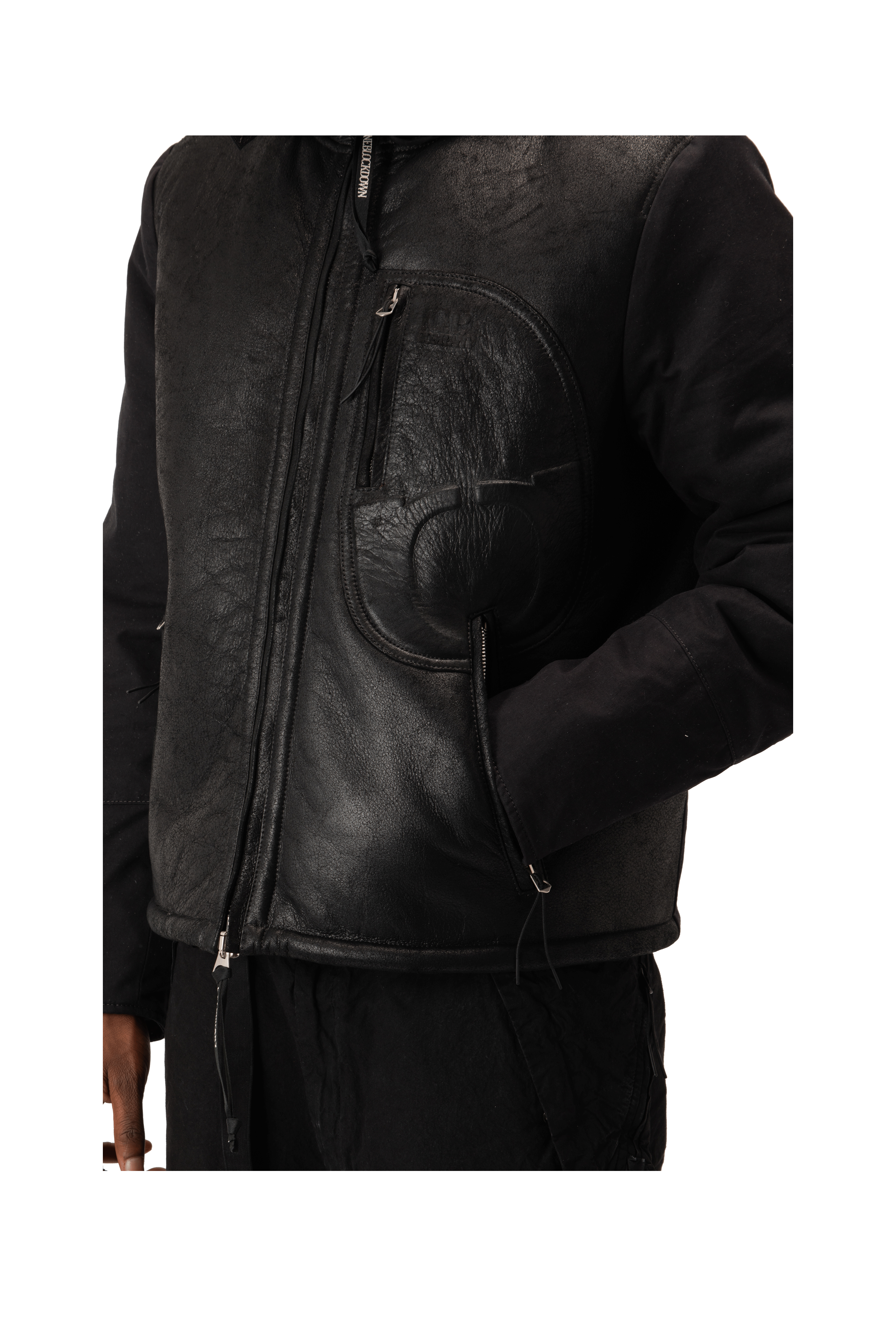 Shearling Jacket x One Block Down