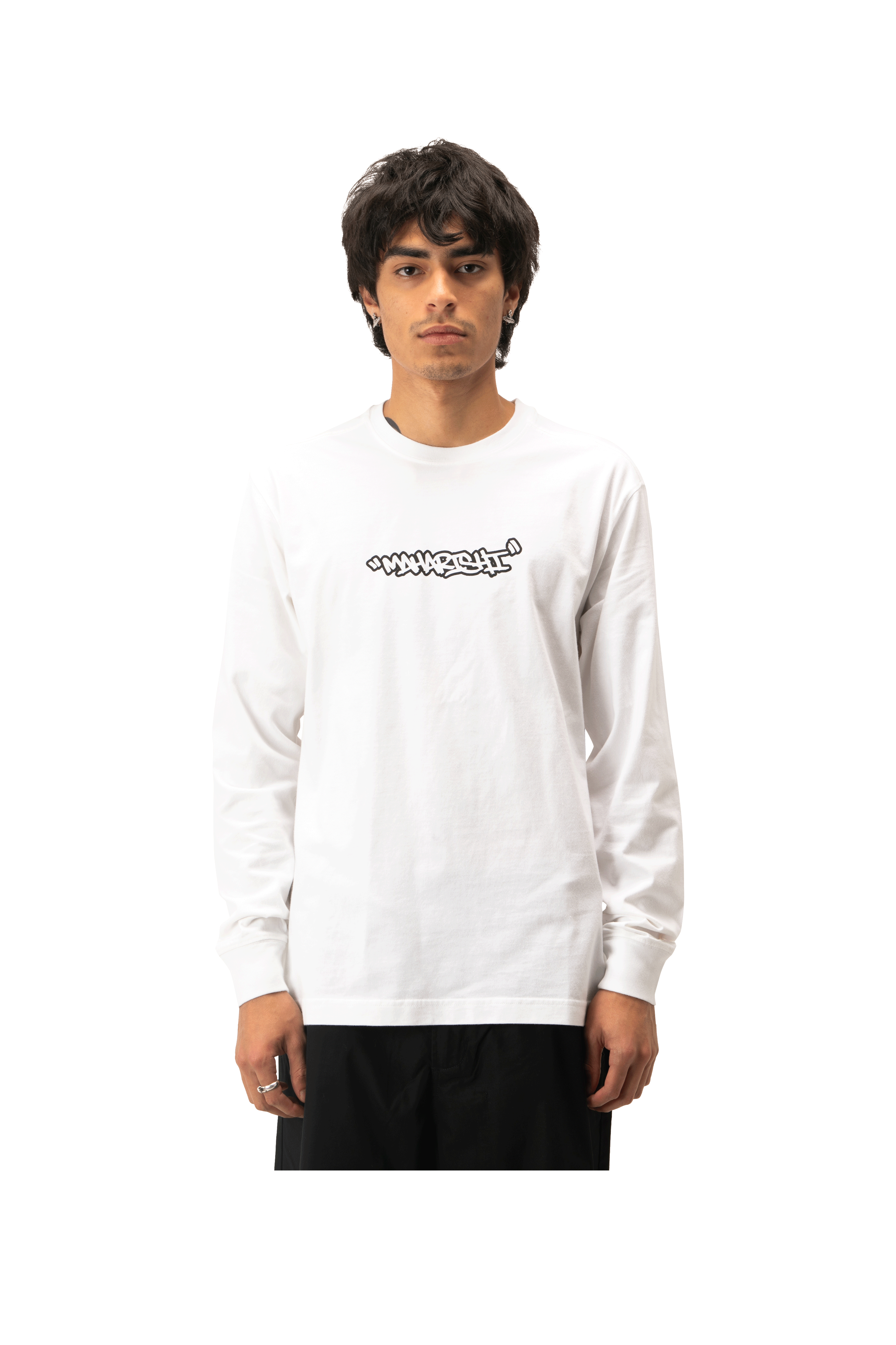 Swirling Snowflake Longsleeve T-Shirt