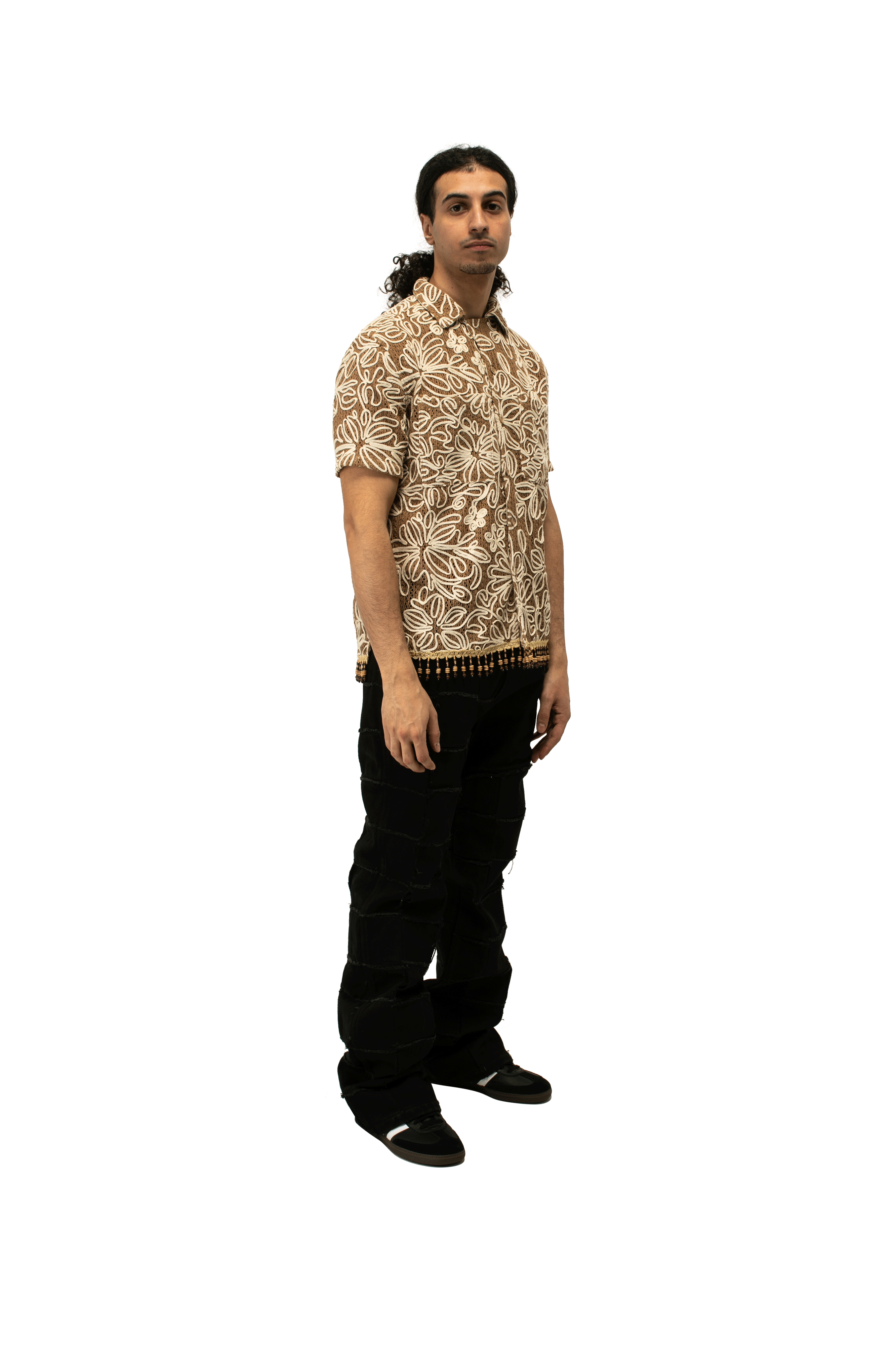 Flower Jacquard Shirts
