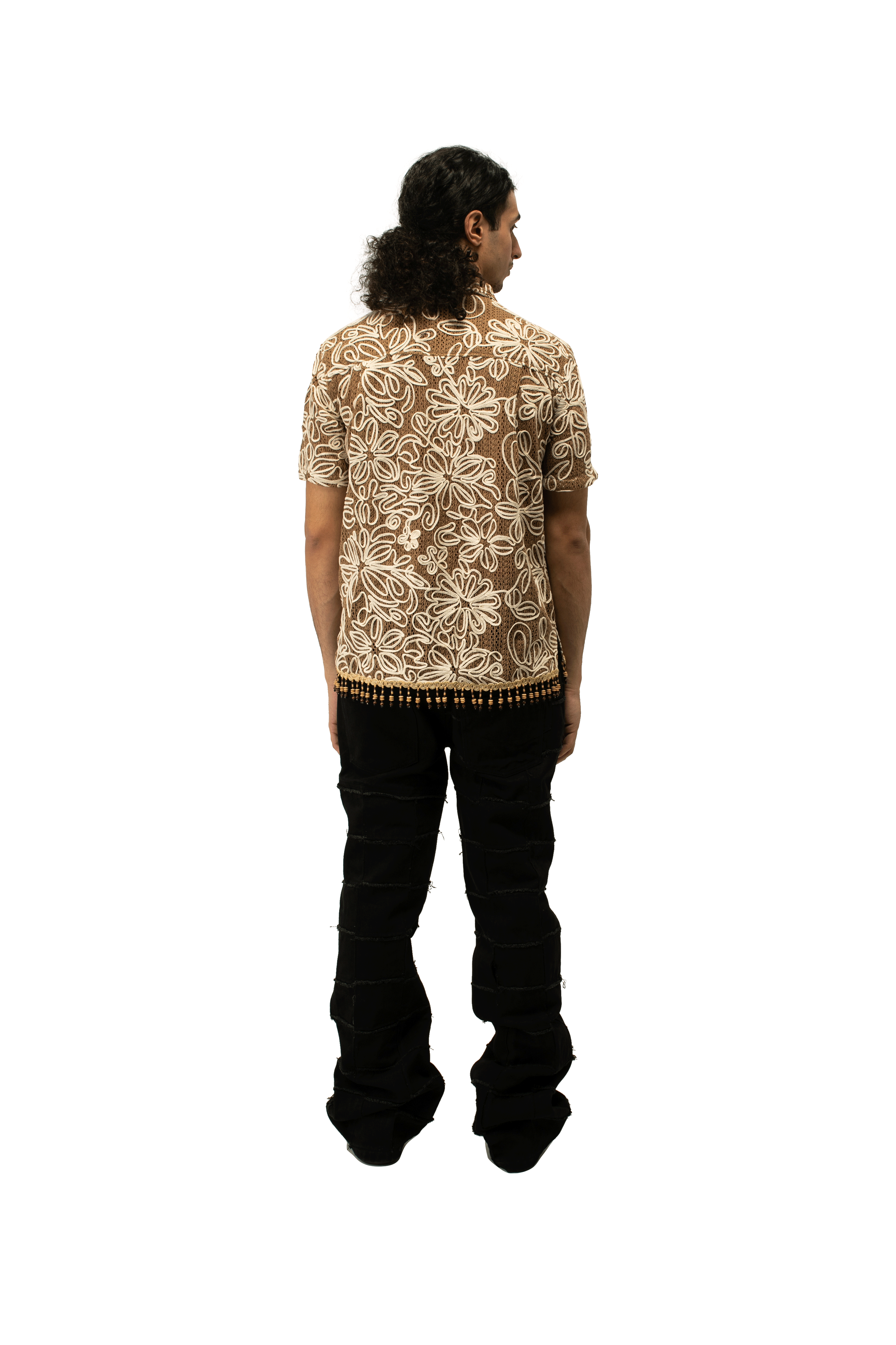 Flower Jacquard Shirts