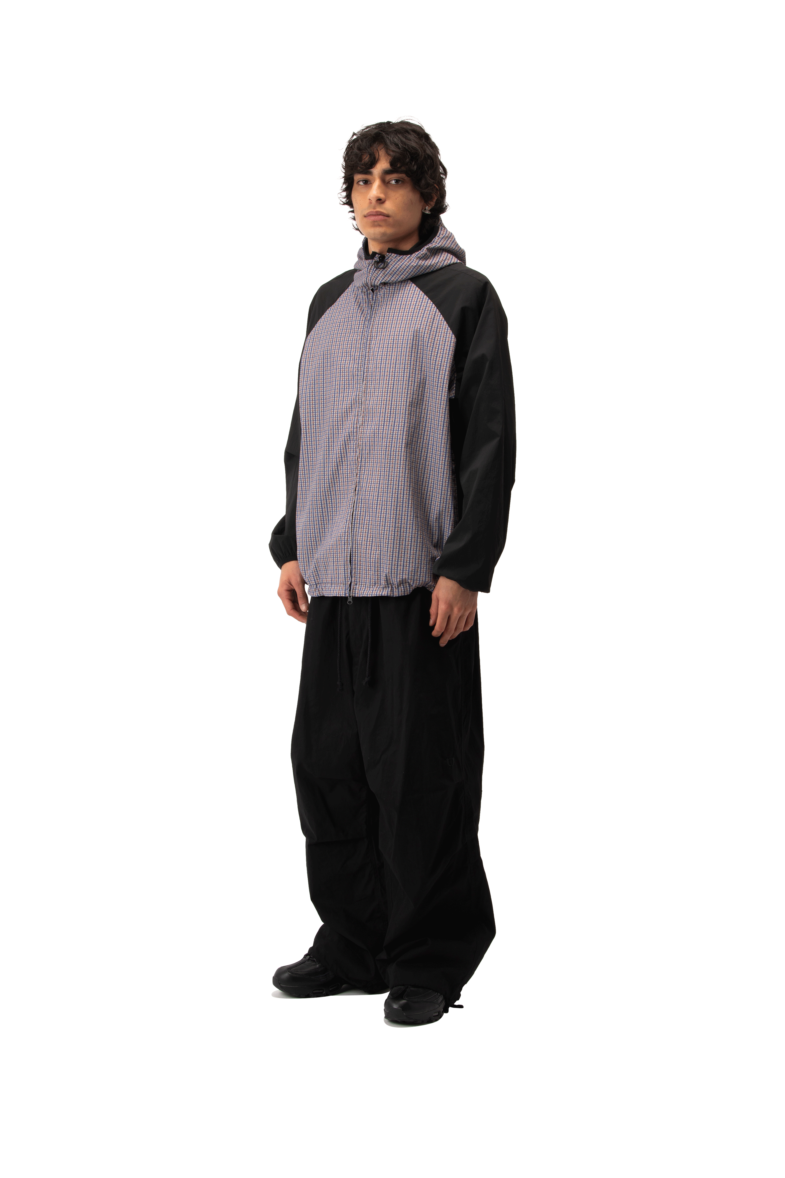 Contrast Panel Jacket.