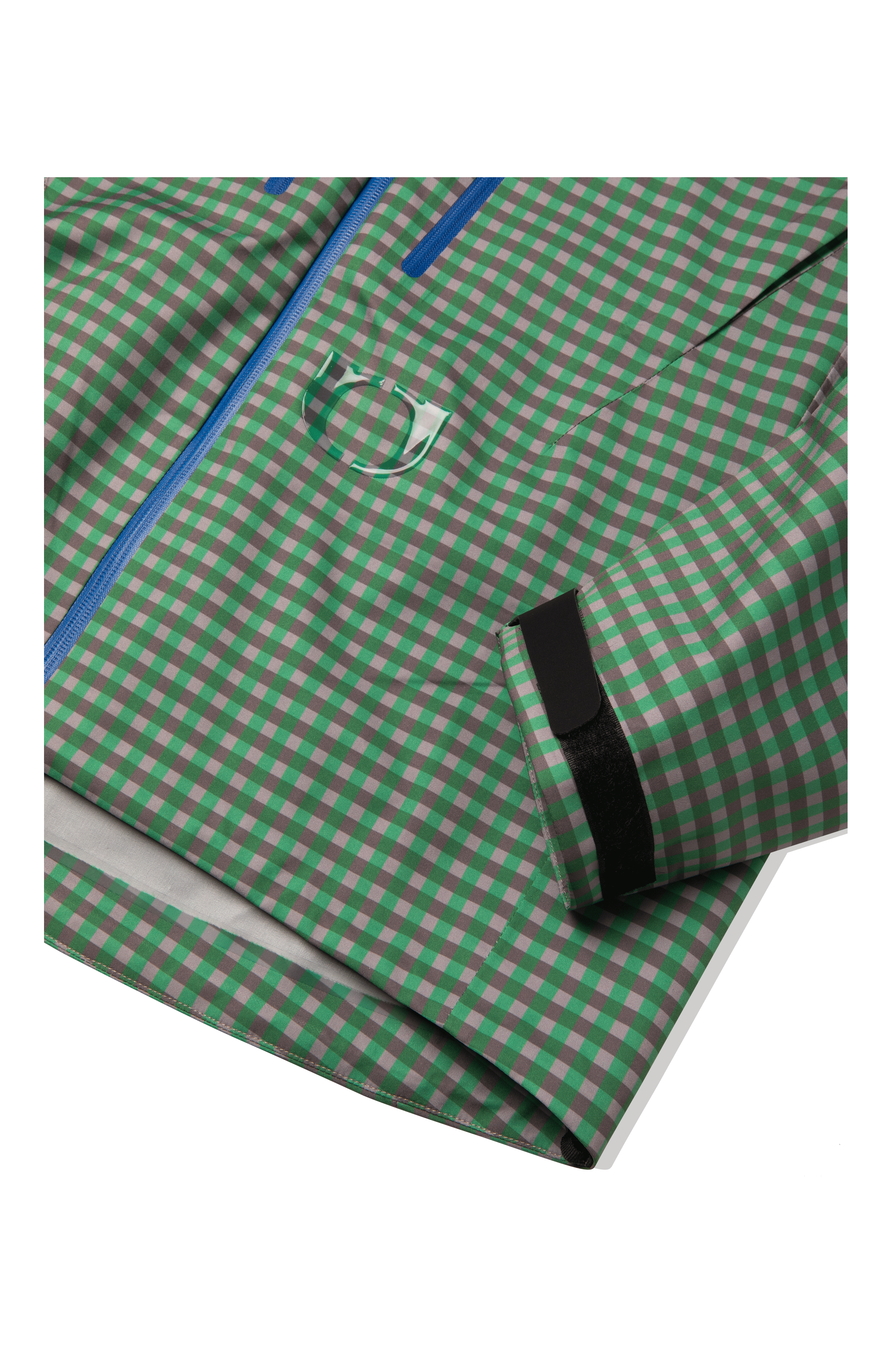Technical Vichy Jacket.