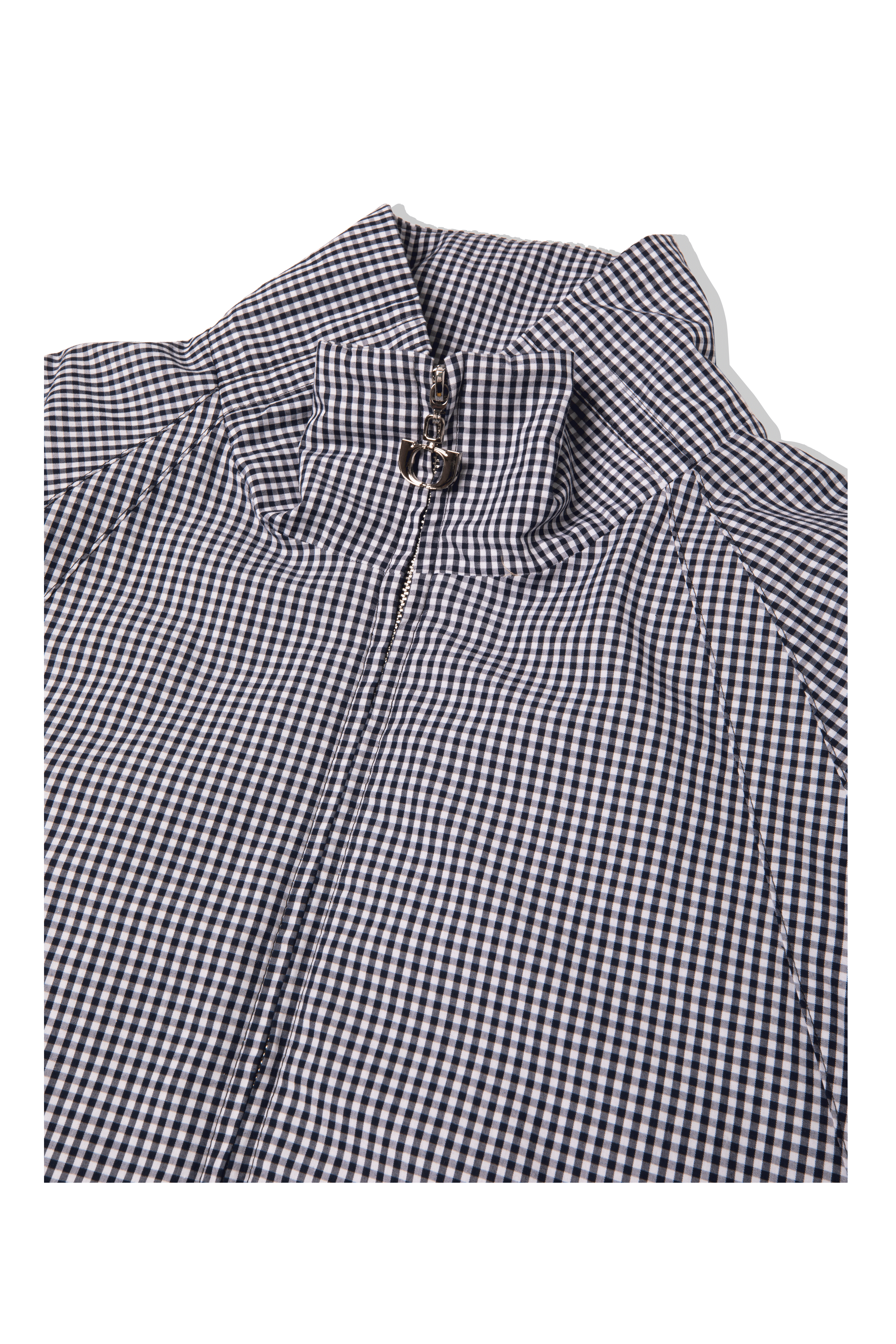 Cotton Vichy Outline Jacket.