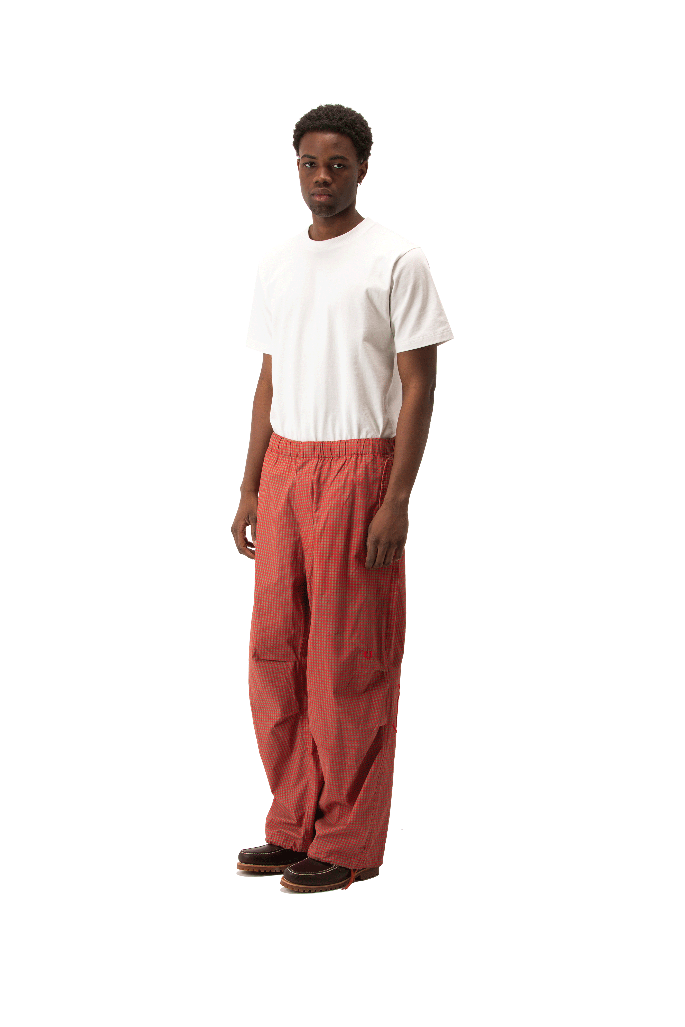 Vichy Nylon Overpant