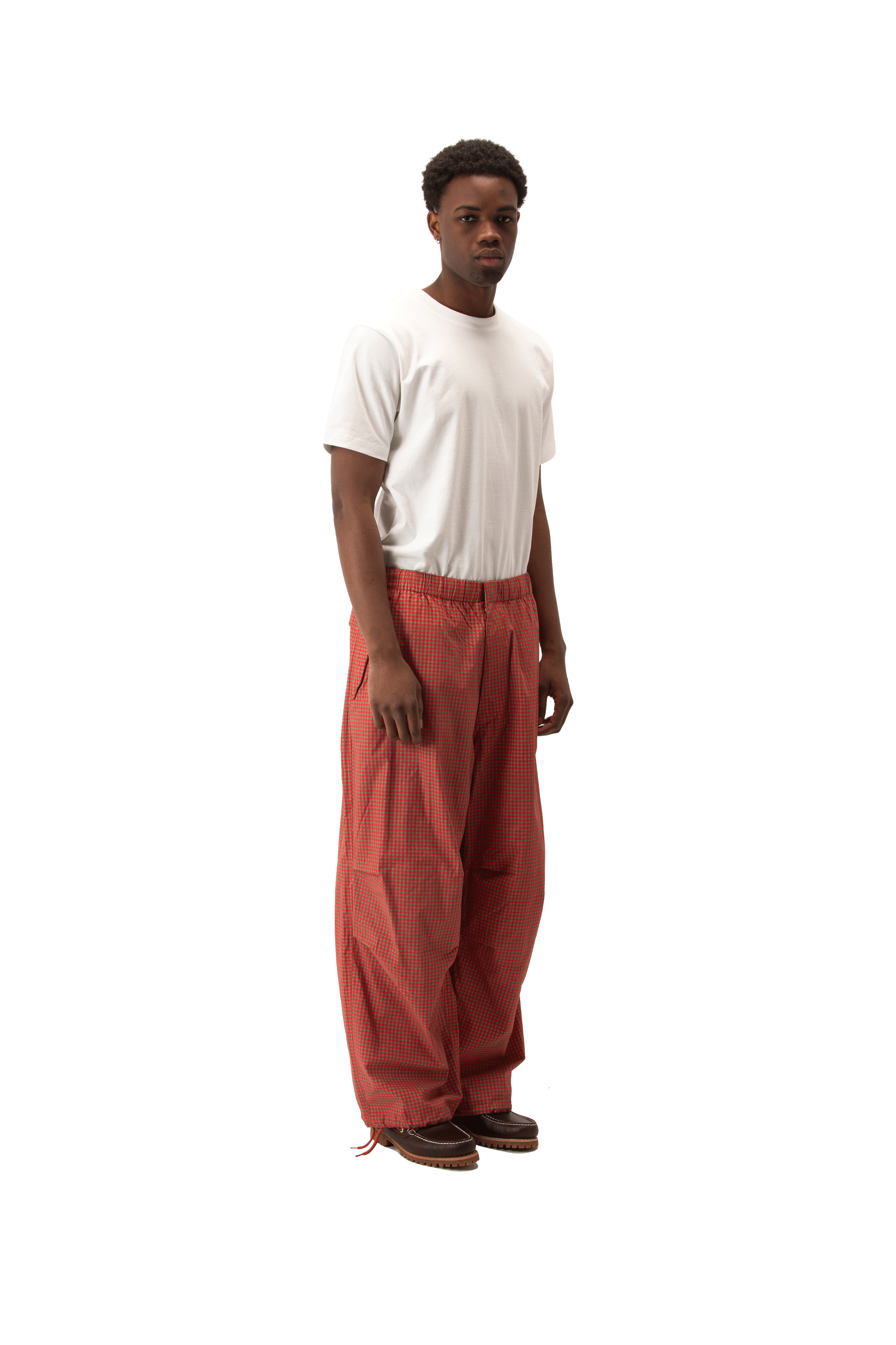 Vichy Nylon Overpant