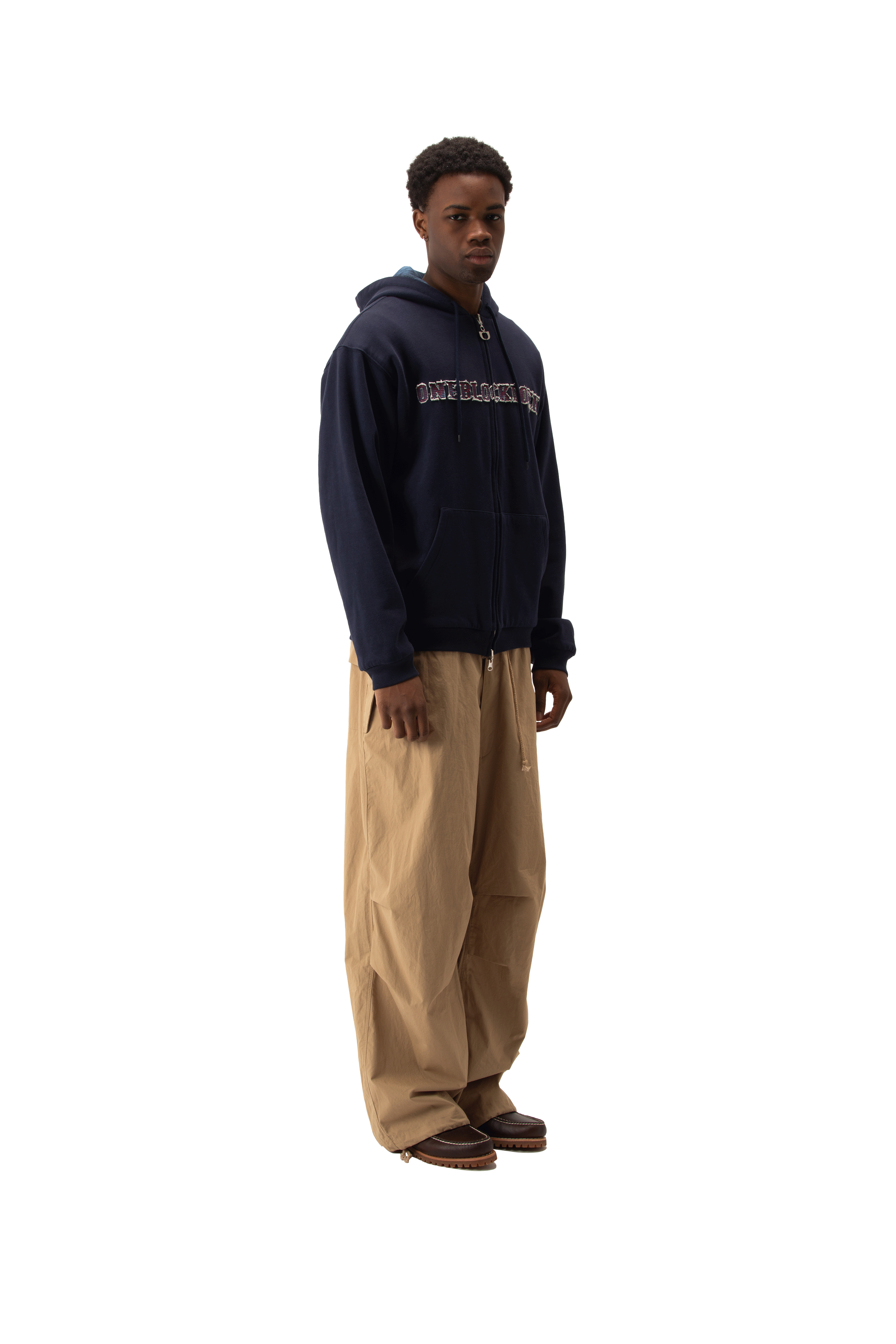Reversible Logo Zip-Up Hoodie