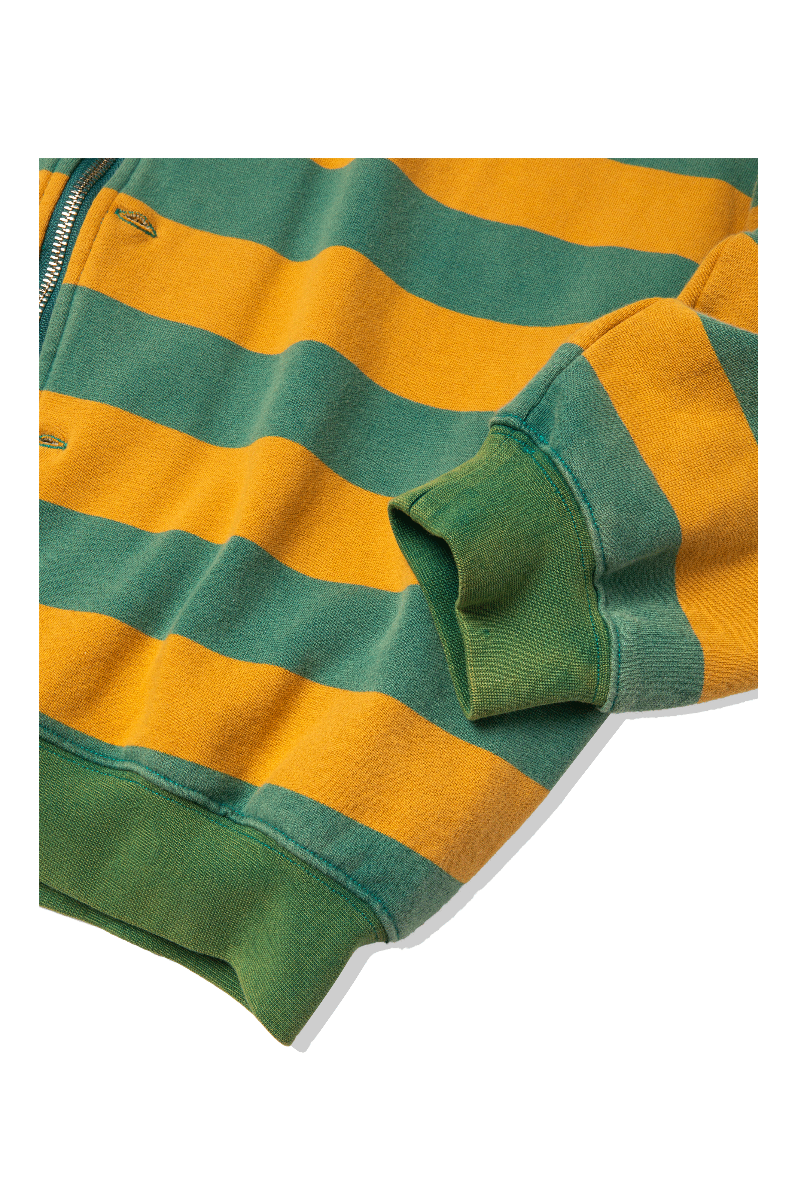 Button Up Zip-Up Sweatshirt.