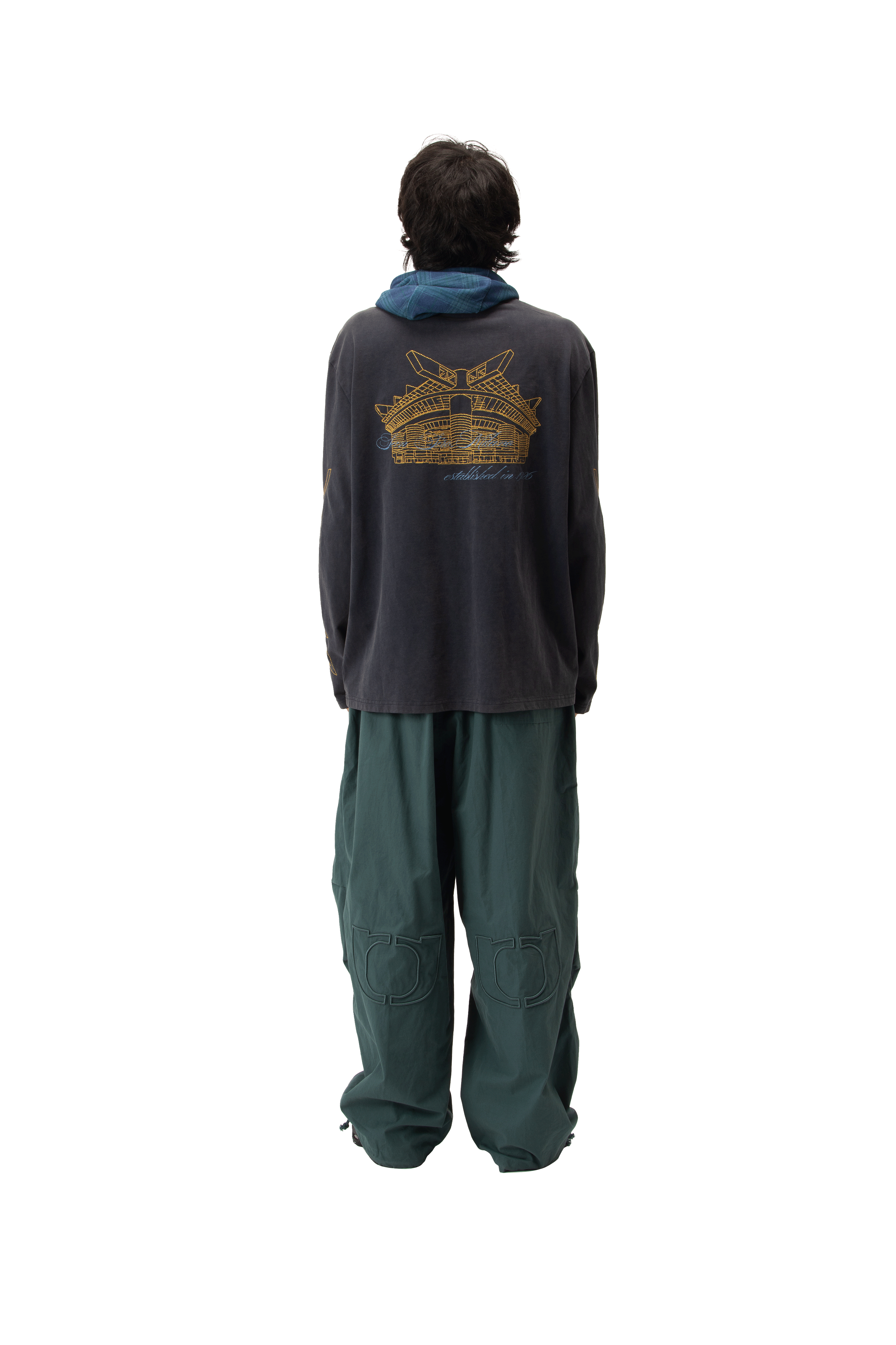 Stadium Longsleeve Hood T-Shirt