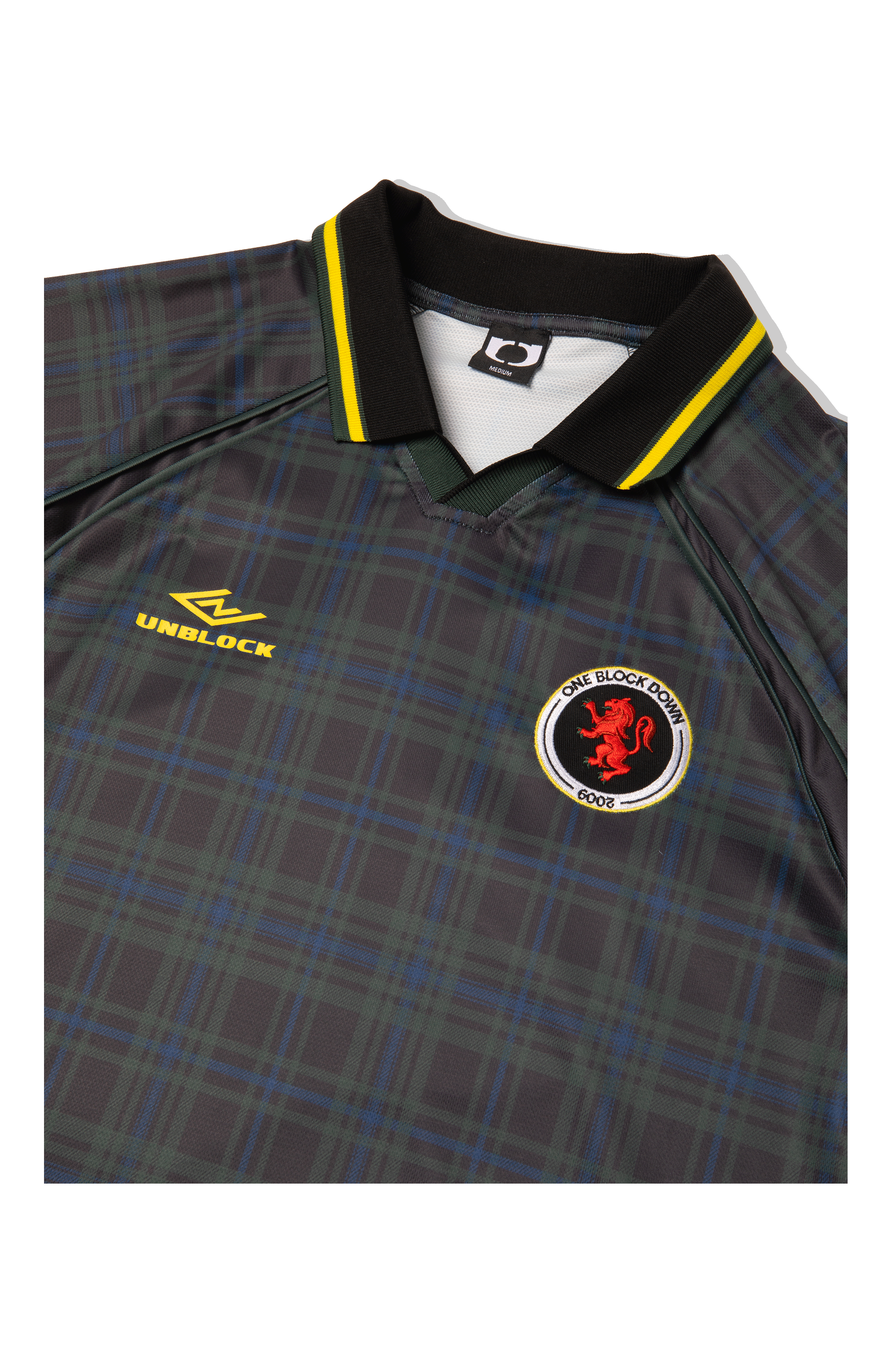 Tartan Unblock Soccer Tee.