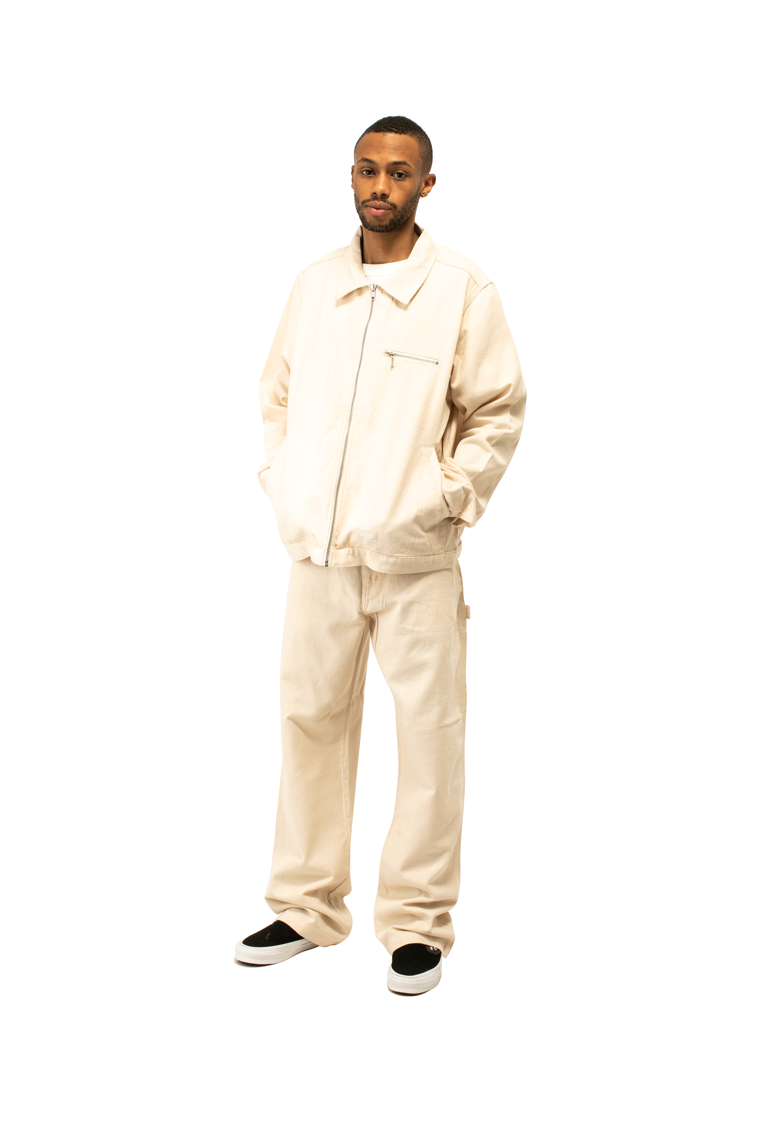 Tonal Jacquard Painters Jacket