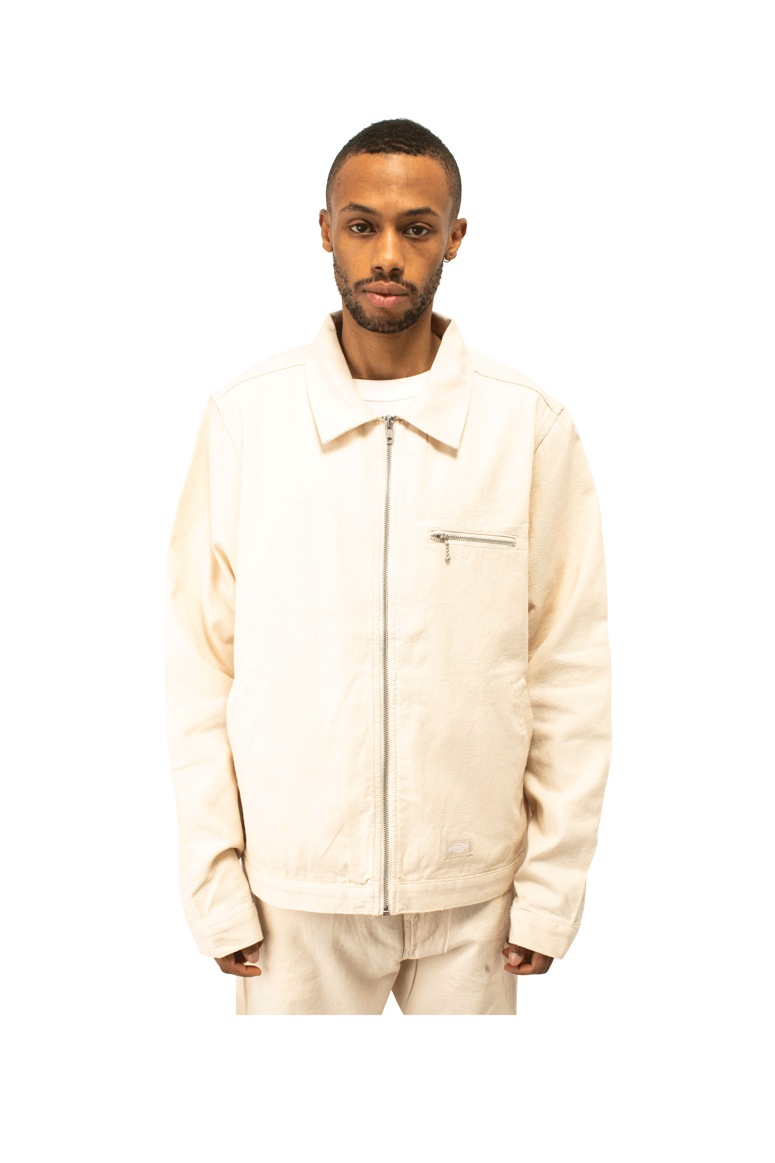 Tonal Jacquard Painters Jacket