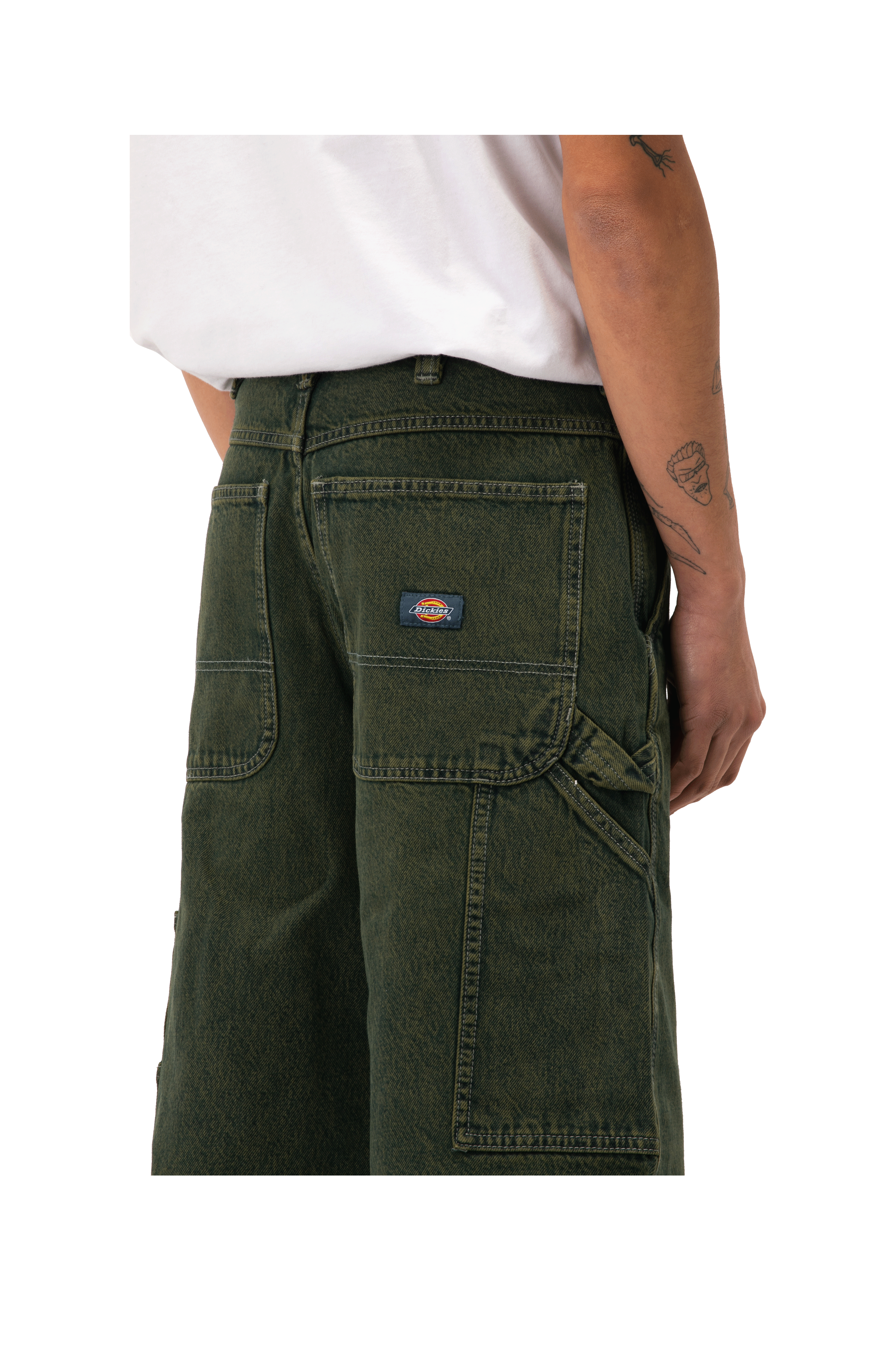 Loose Denim Painter Short