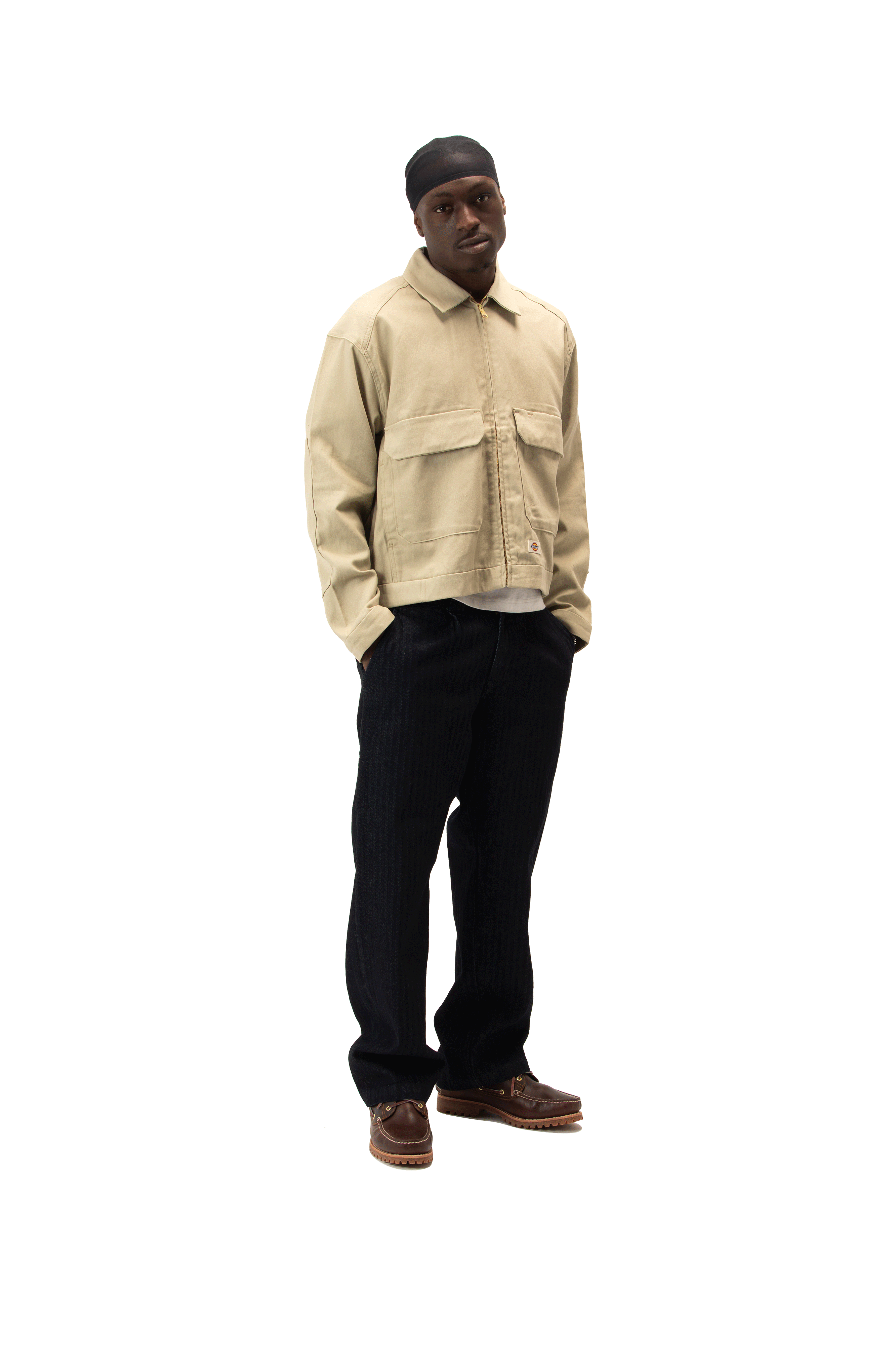 Hemp Twill Trucker Jacket