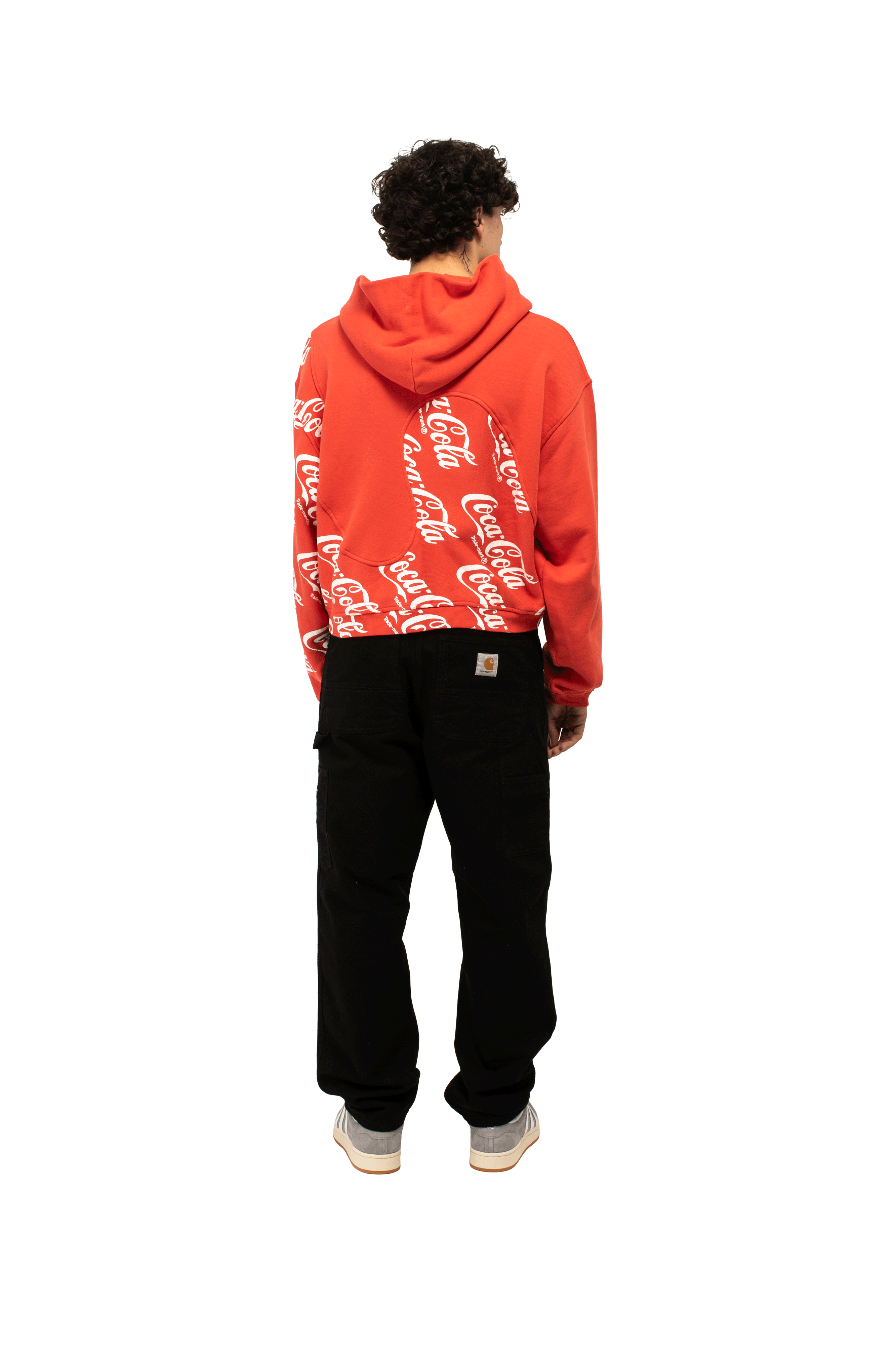 Coca Cola Swirl Hoodie Knit