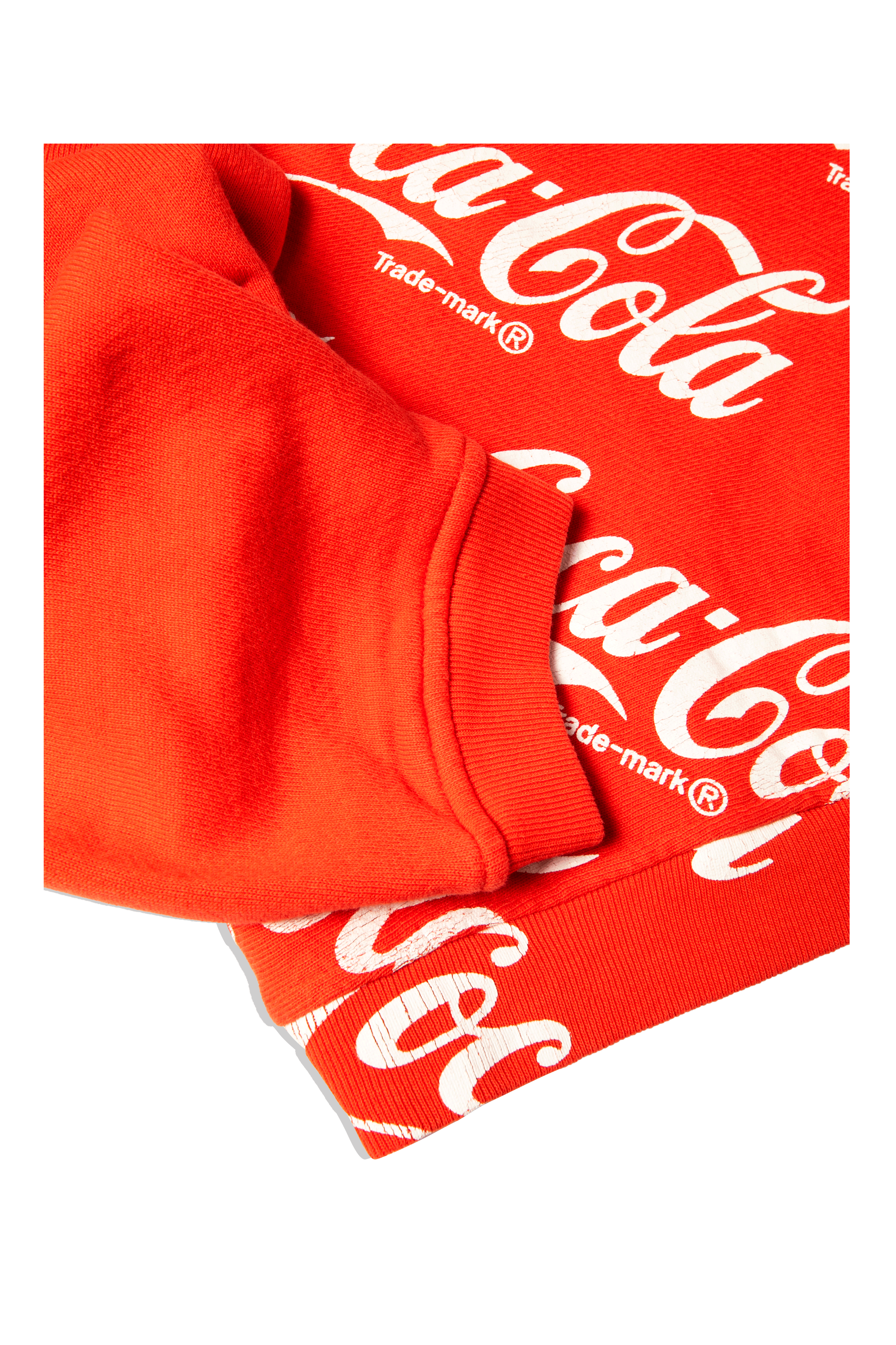 Coca Cola Swirl Hoodie Knit