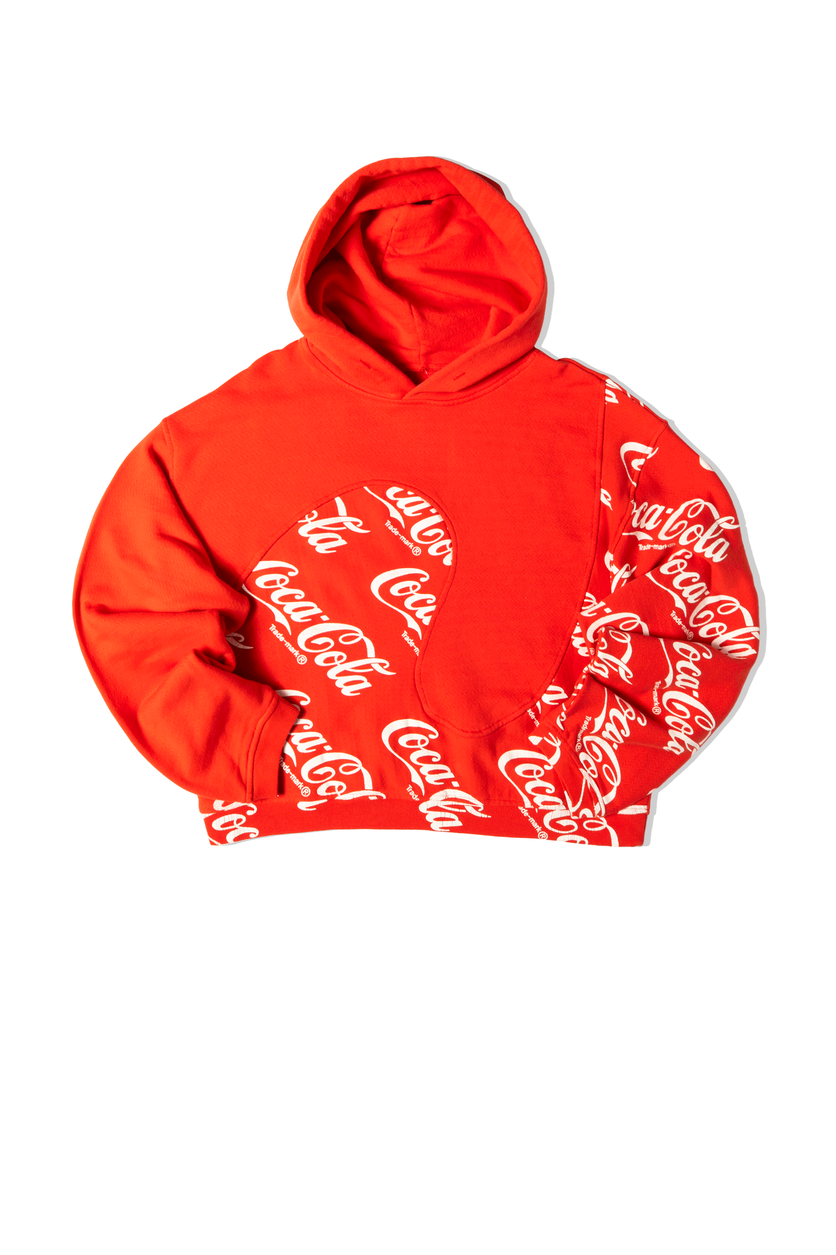 Coca Cola Swirl Hoodie Knit