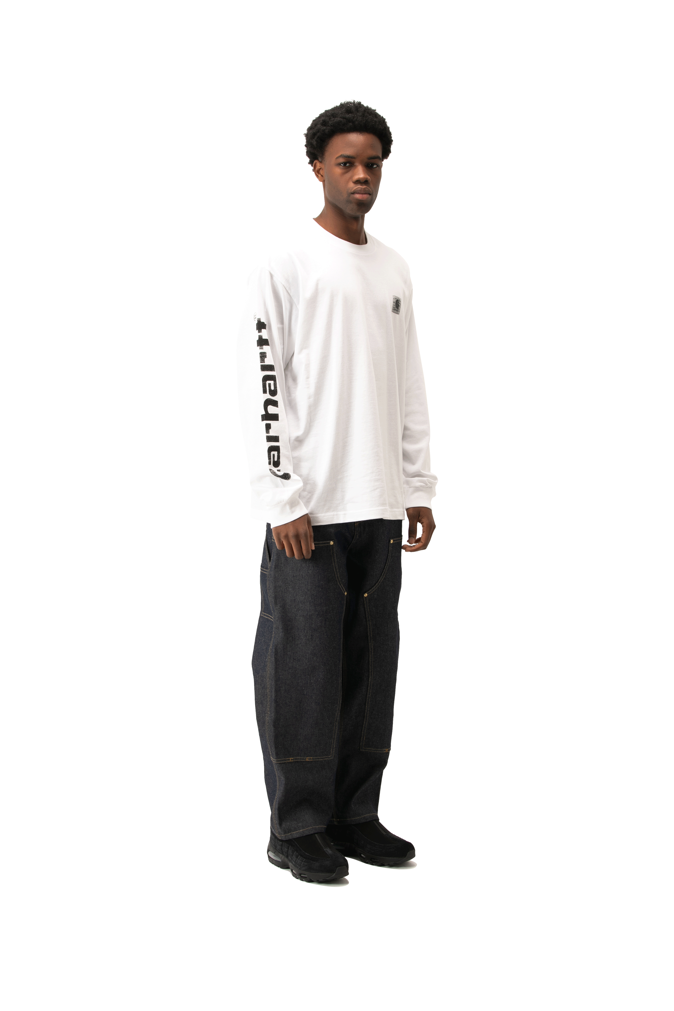 Longlseeve Archive Script T-Shirt