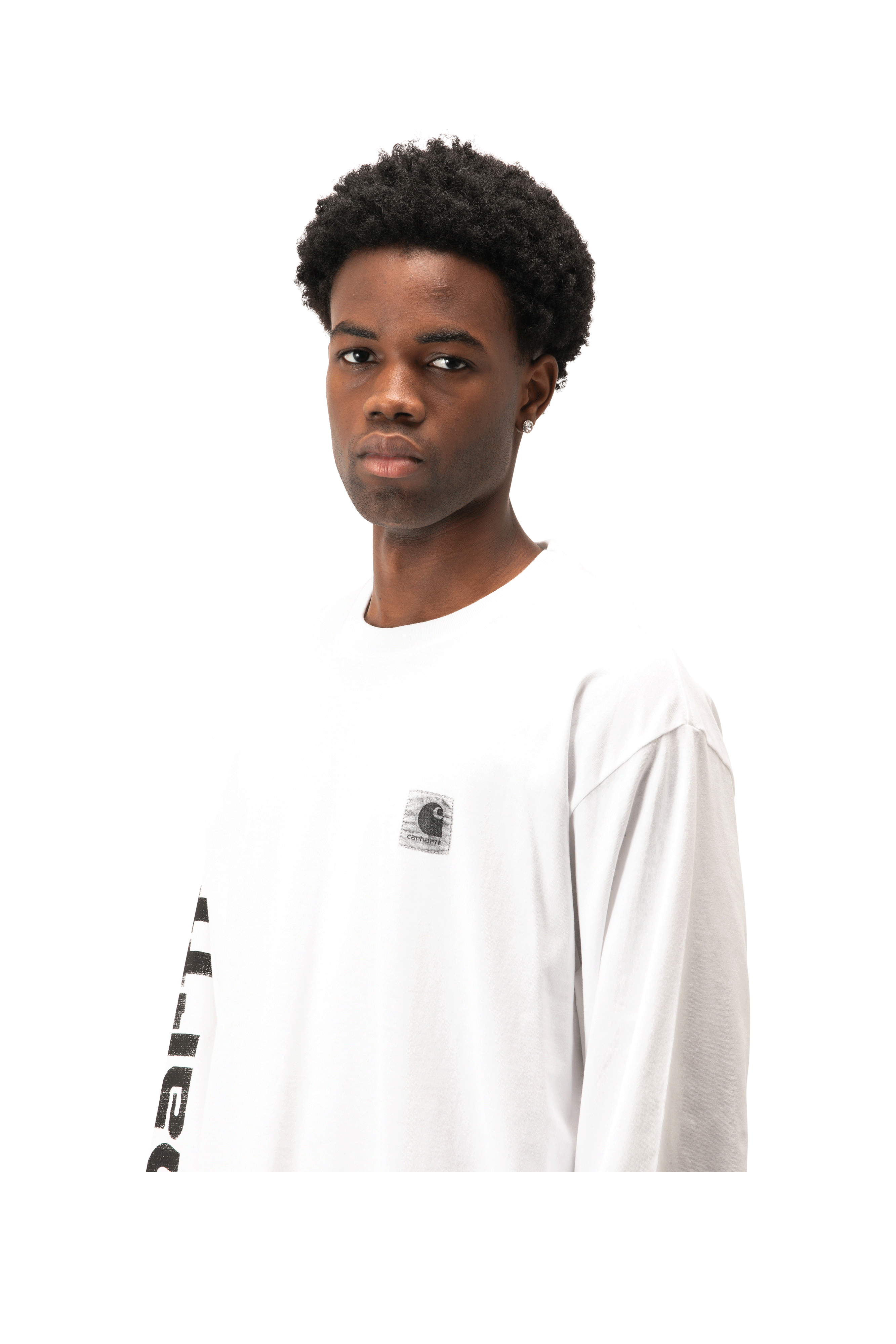 Longlseeve Archive Script T-Shirt