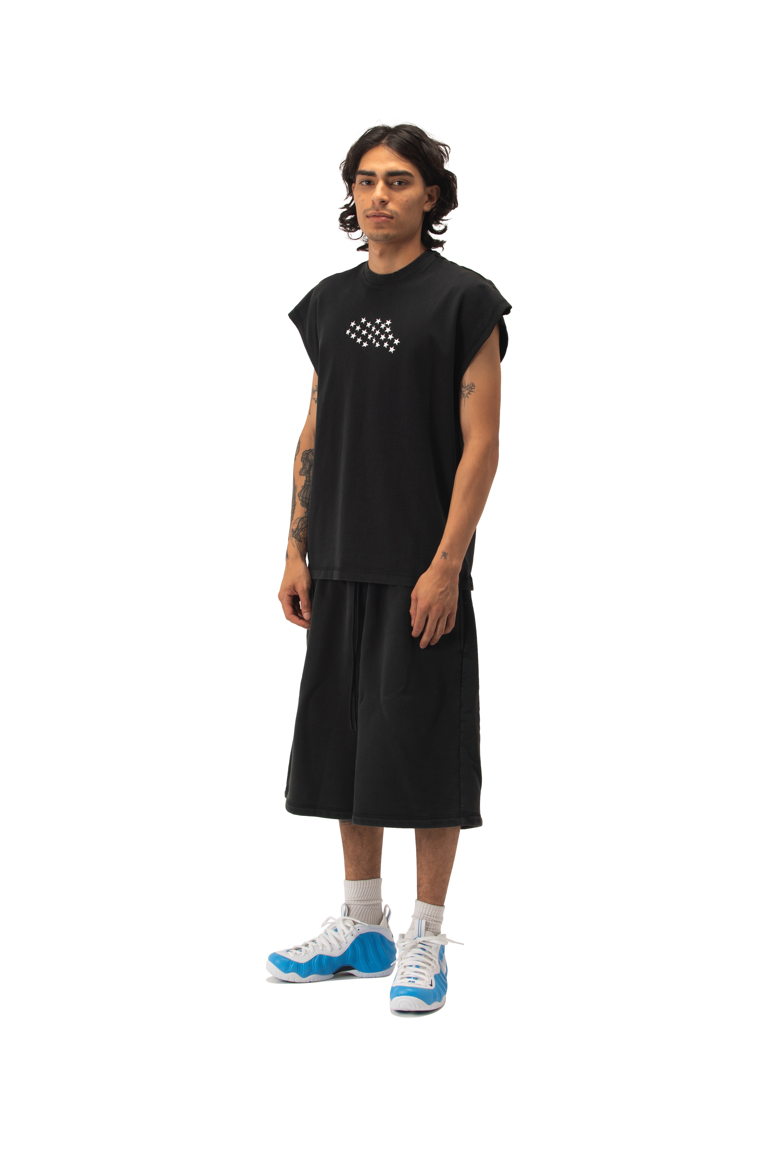 In-House Stars Cut Off Tee