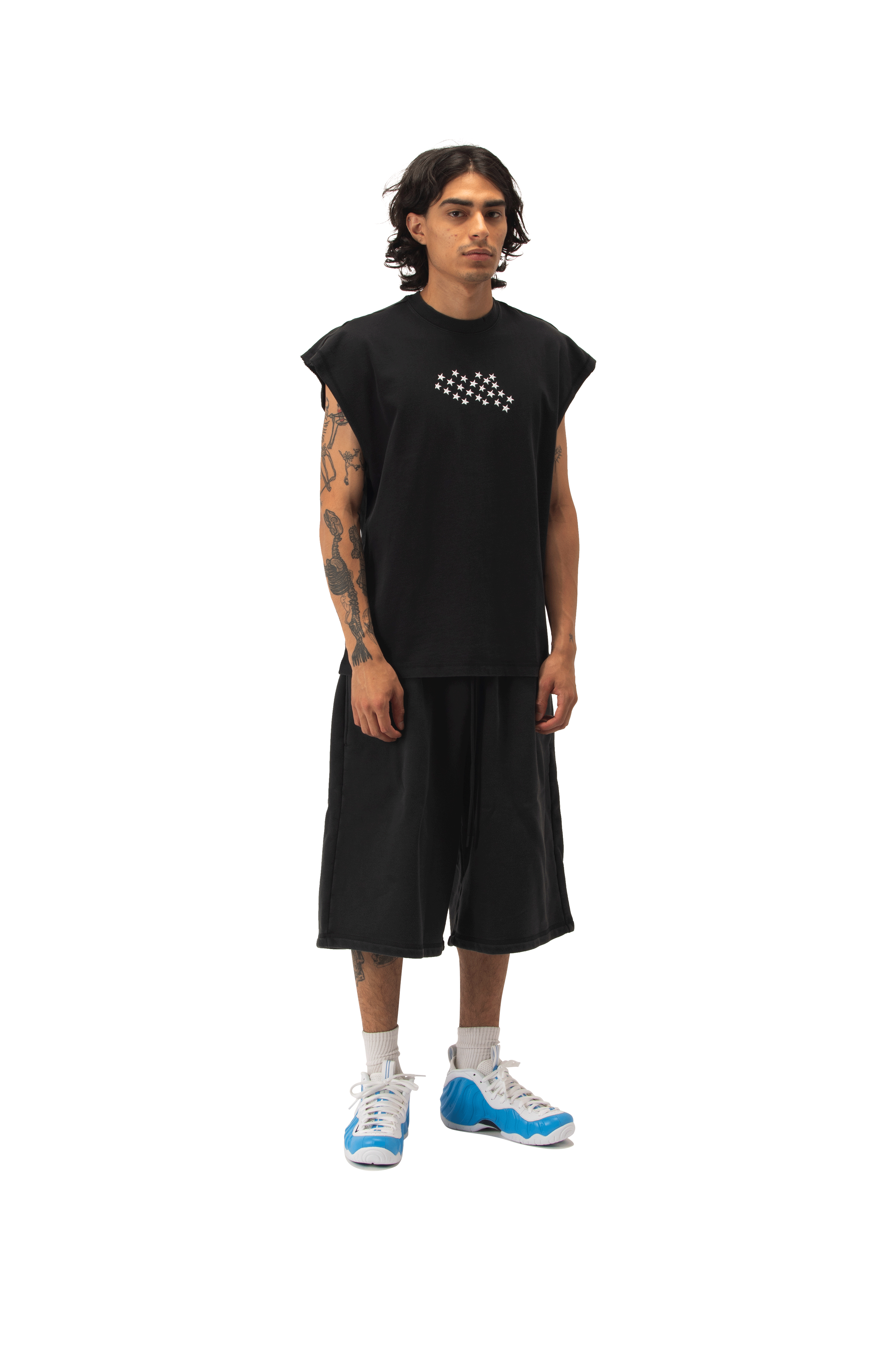 In-House Stars Cut Off Tee