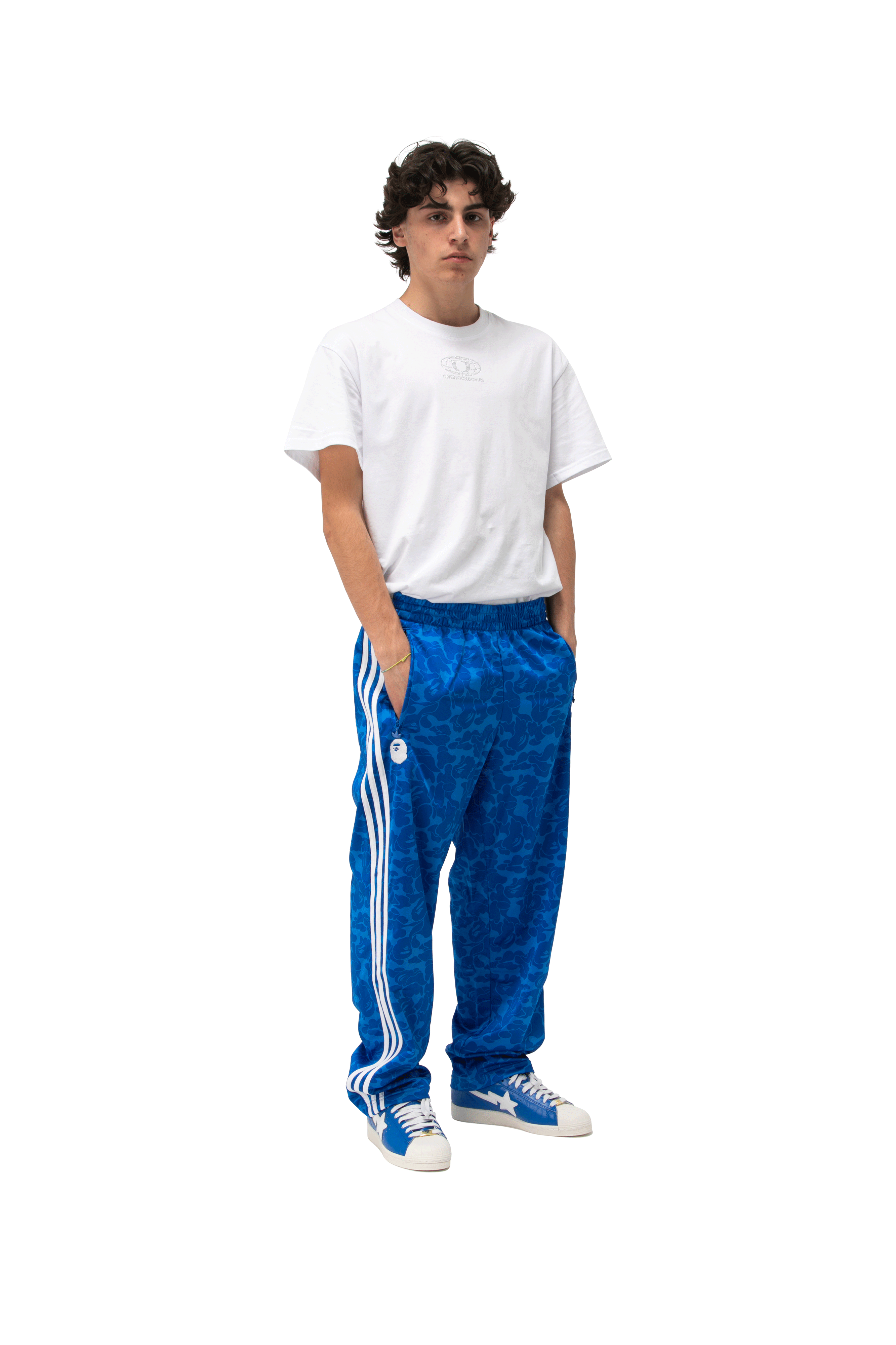 FB Track Pant Aop x Bape