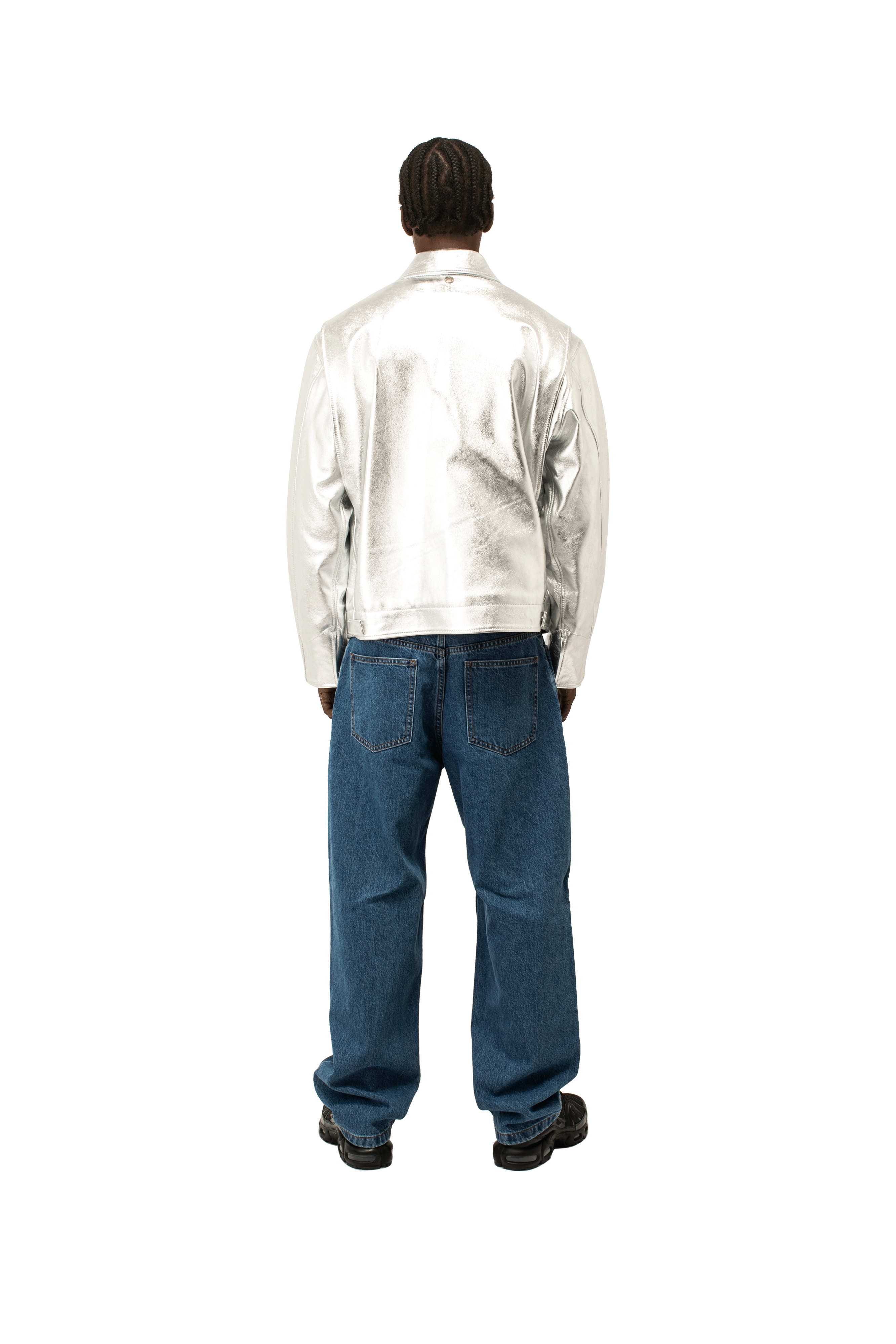Laminated Leather Jacket