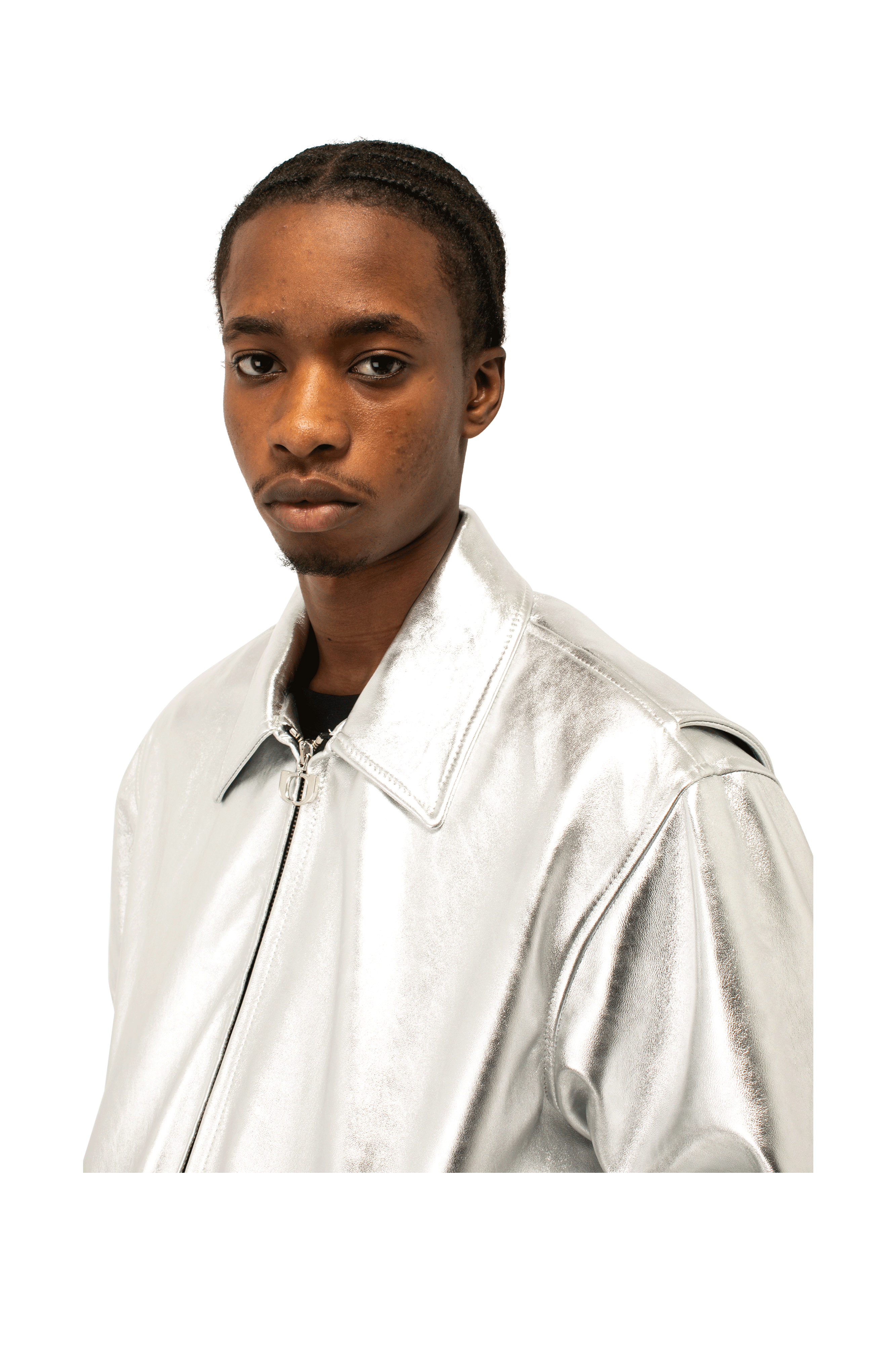 Laminated Leather Jacket