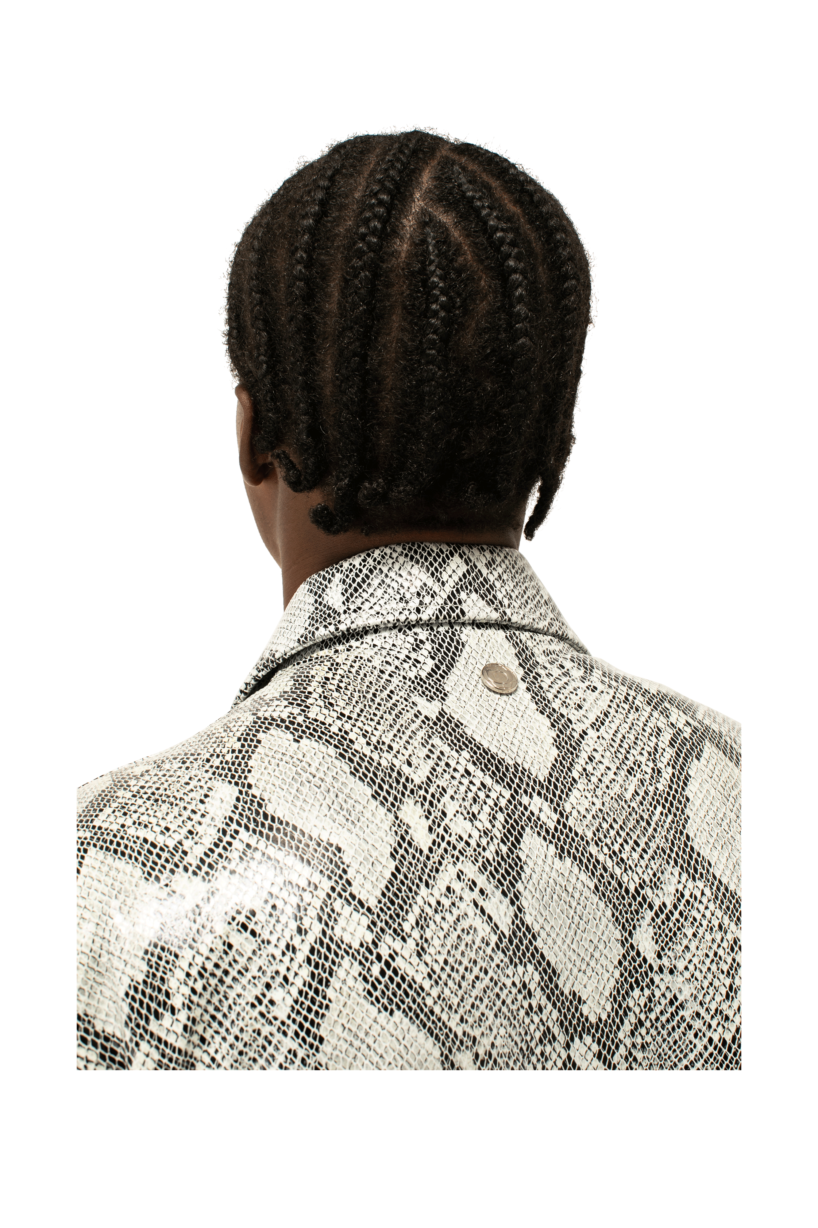 Snakeskin Leather Jacket