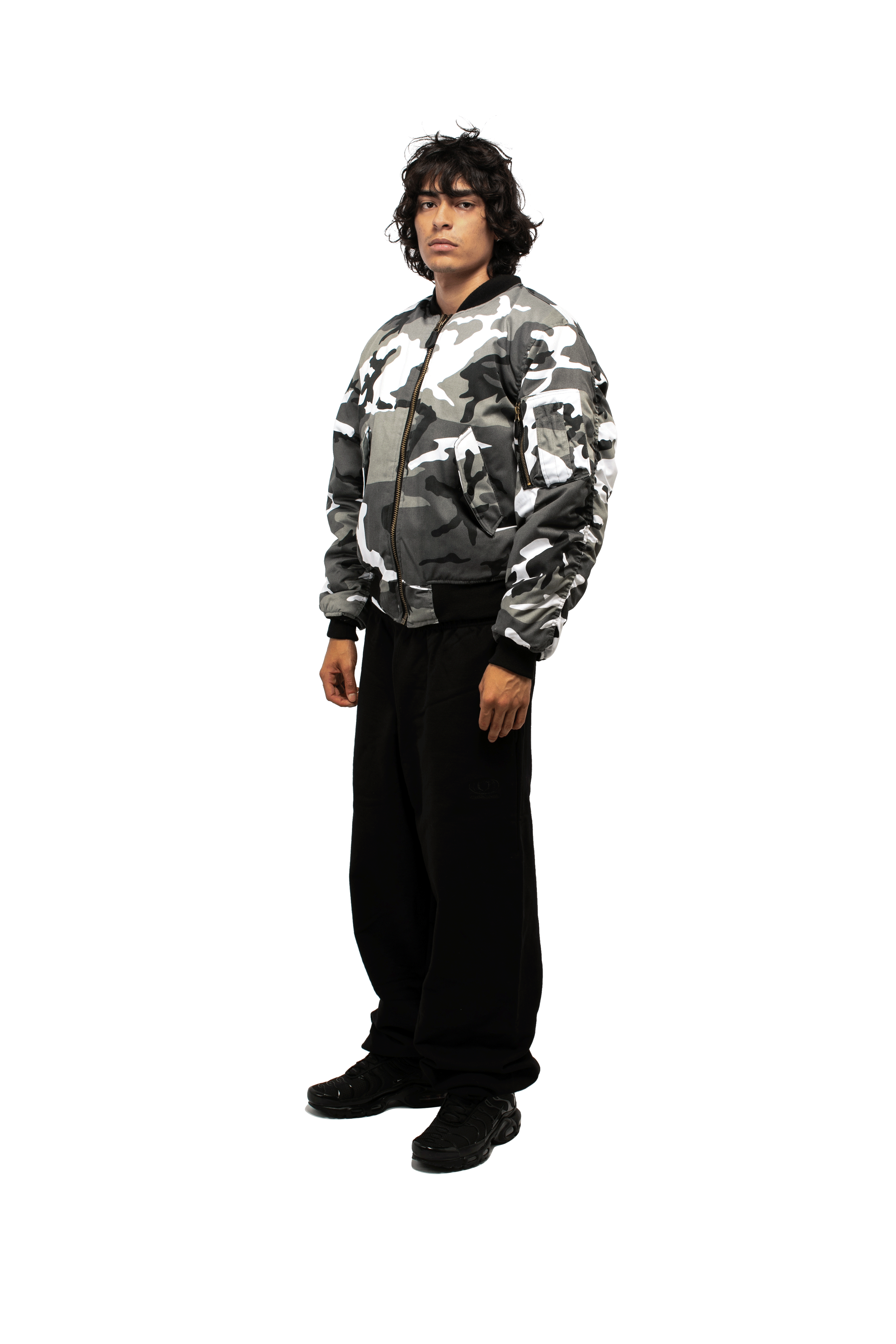 Urban Camo Logo BomberField
