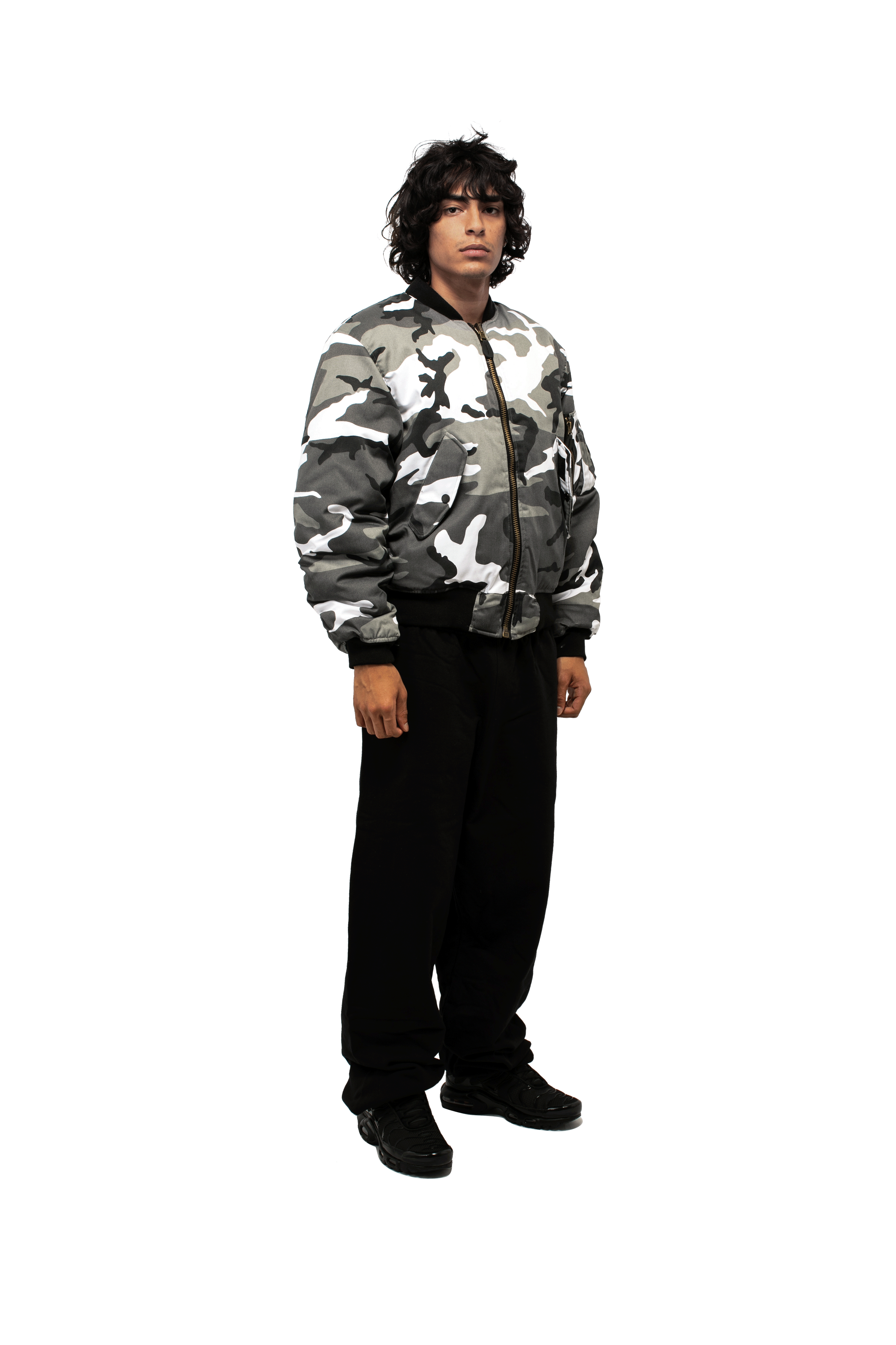 Urban Camo Logo BomberField