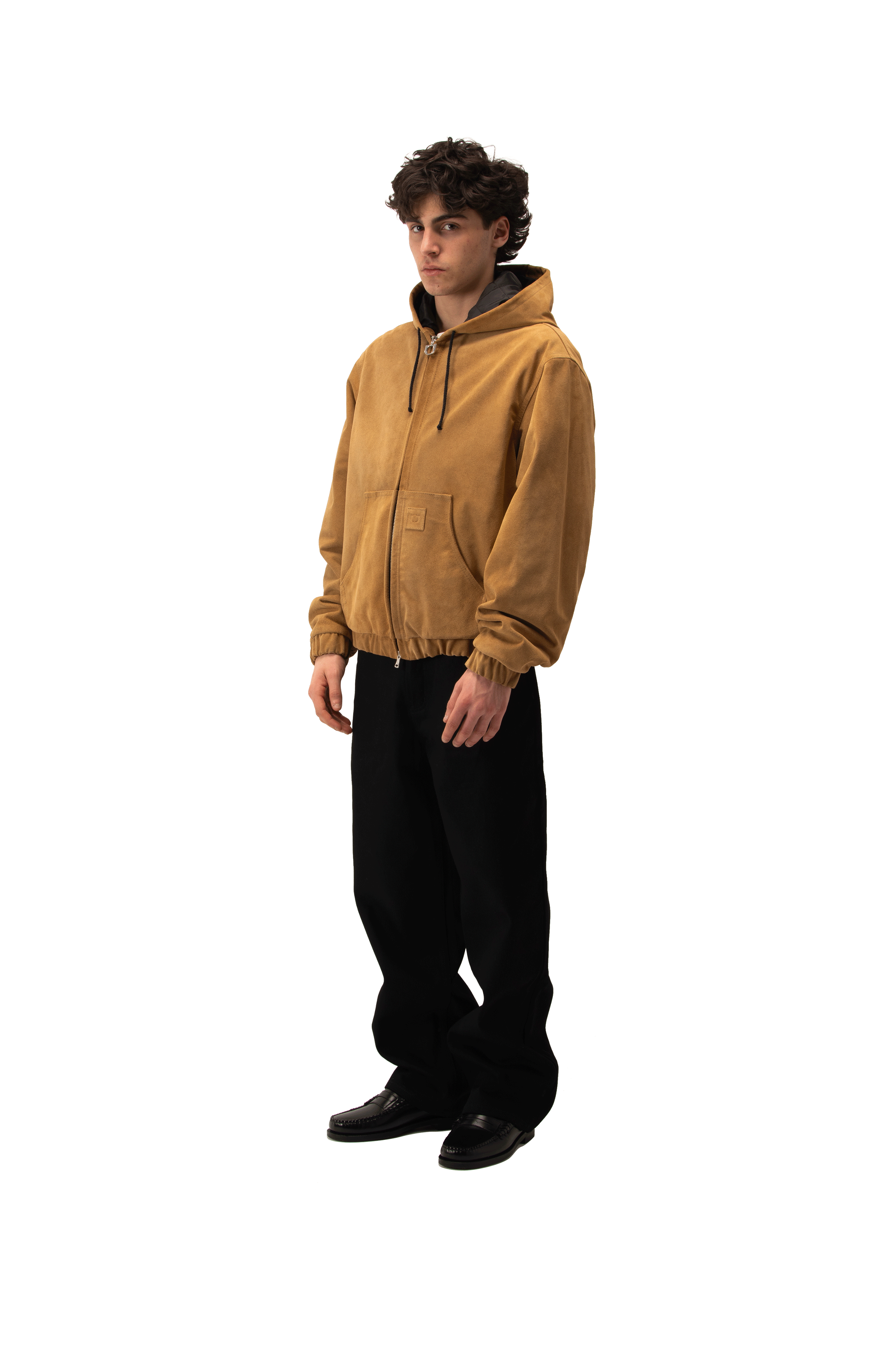 Active Suede Leather Jacket
