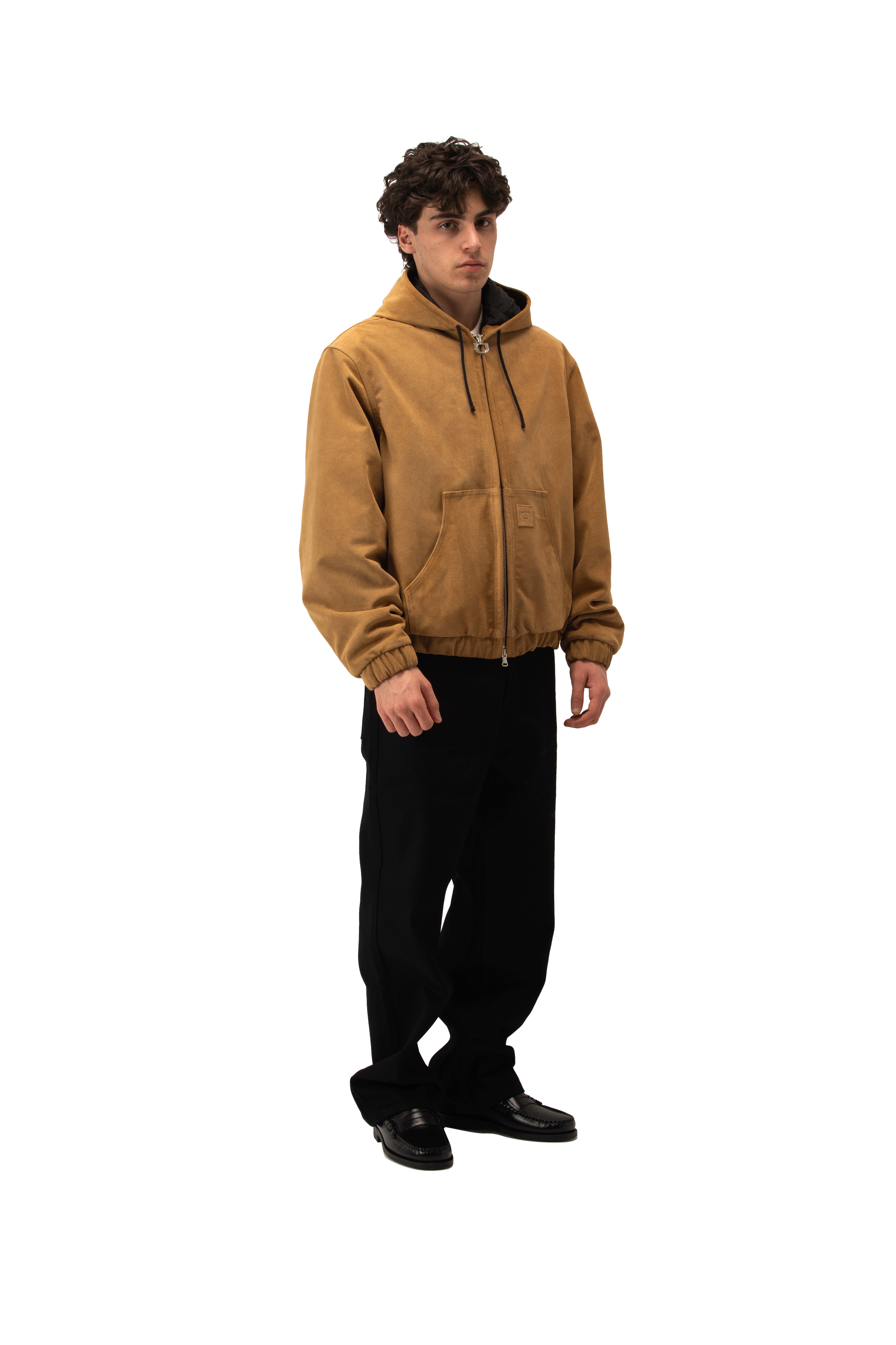 Active Suede Leather Jacket