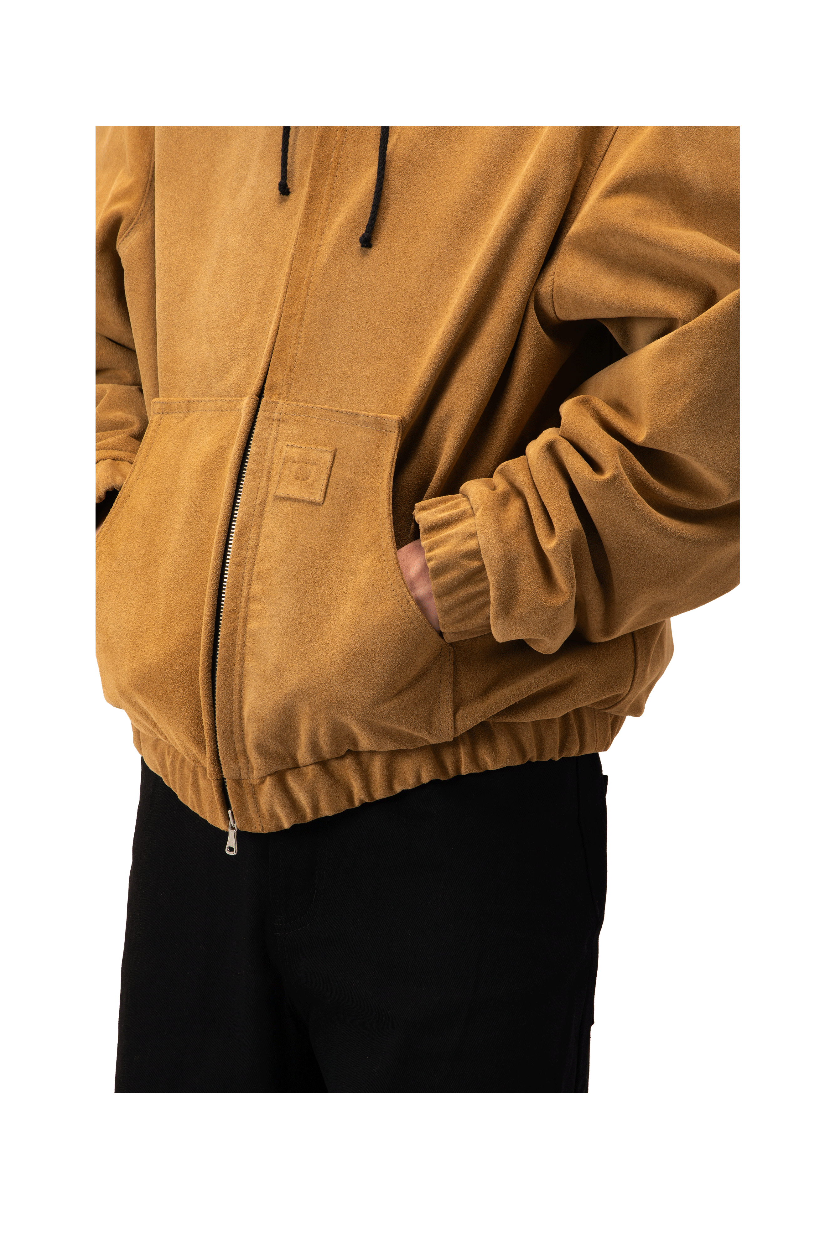 Active Suede Leather Jacket