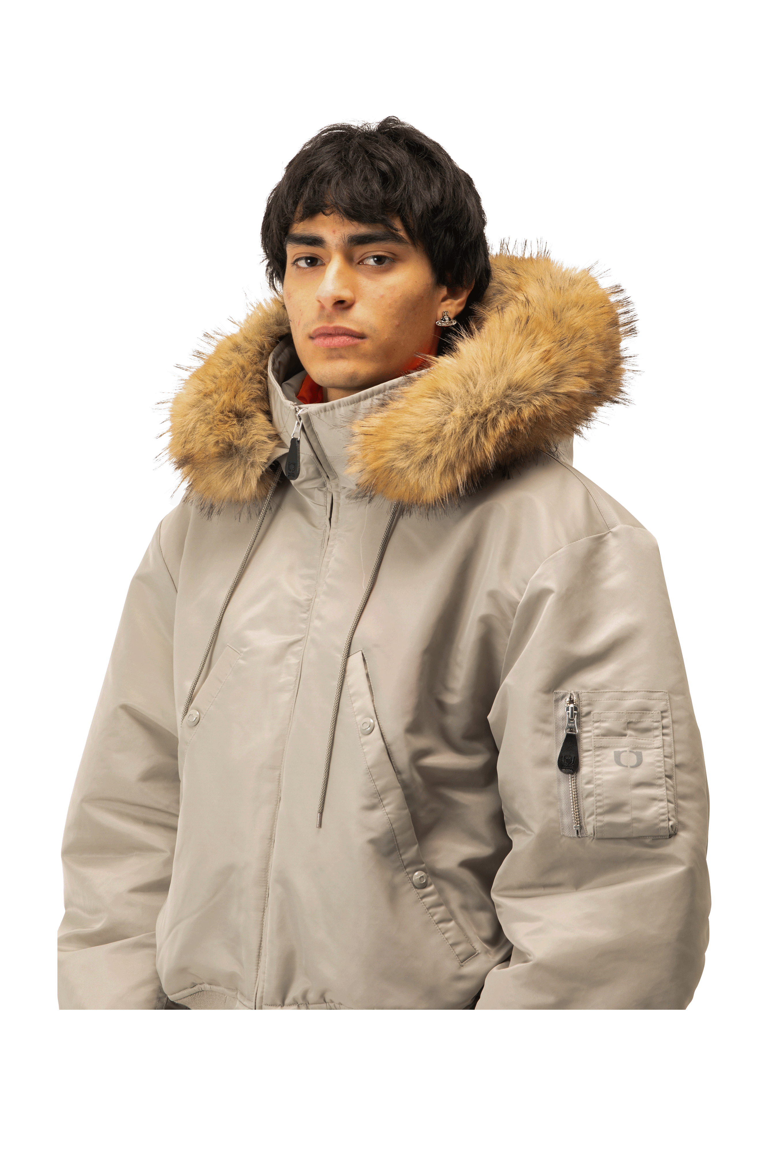 Bomber With Hood