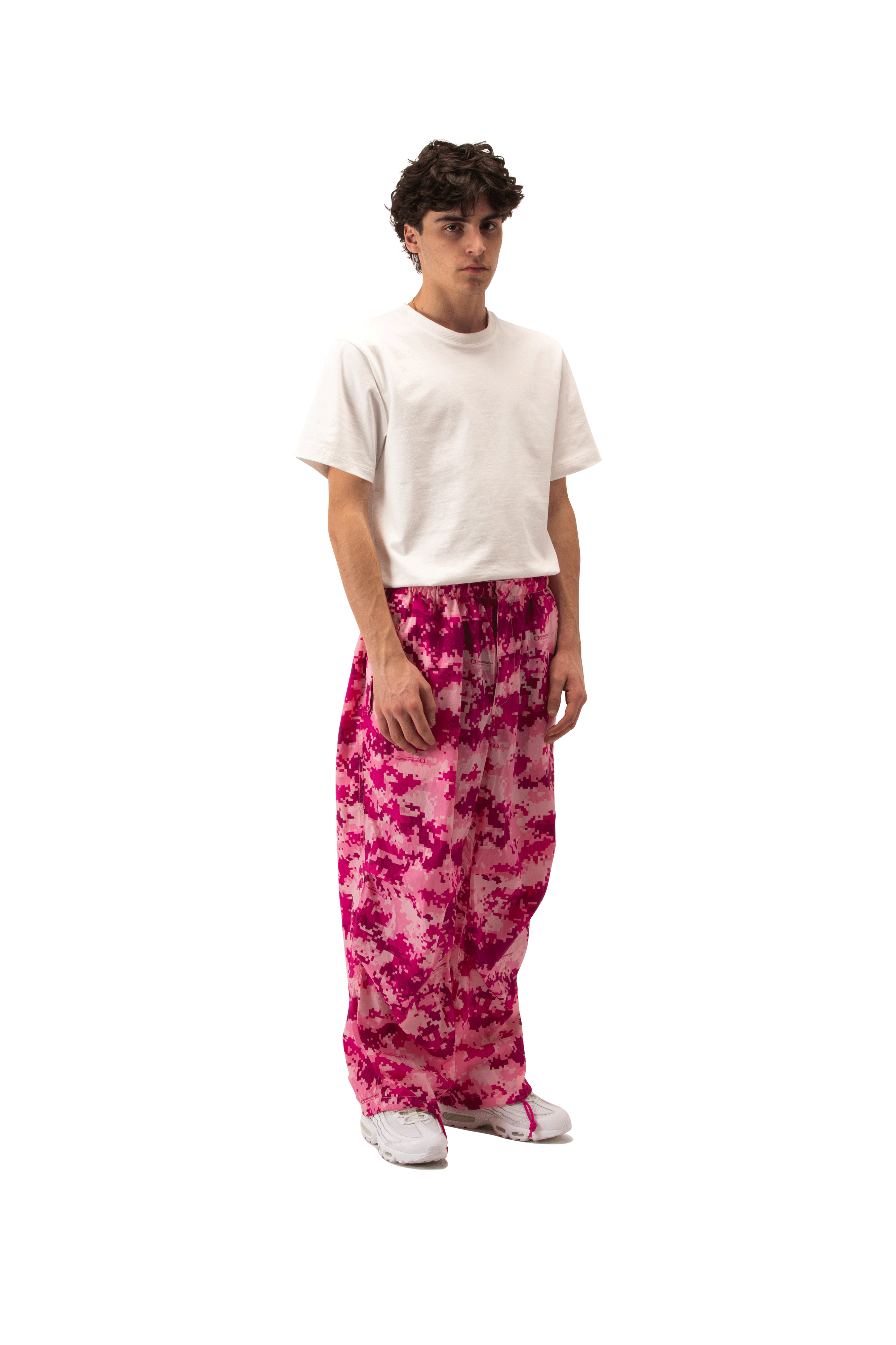 Pink Digi Camo Track Pants