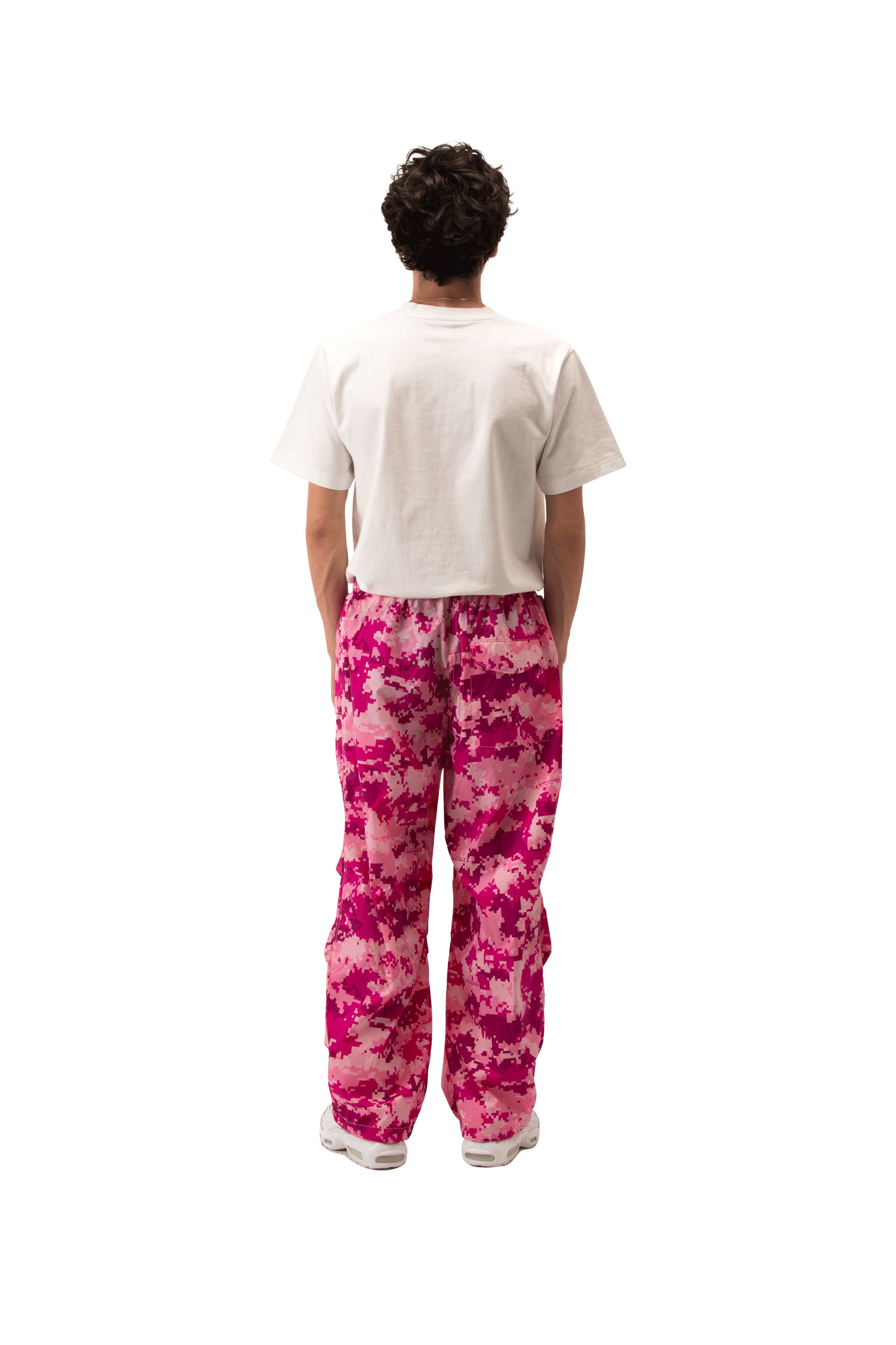 Pink Digi Camo Track Pants