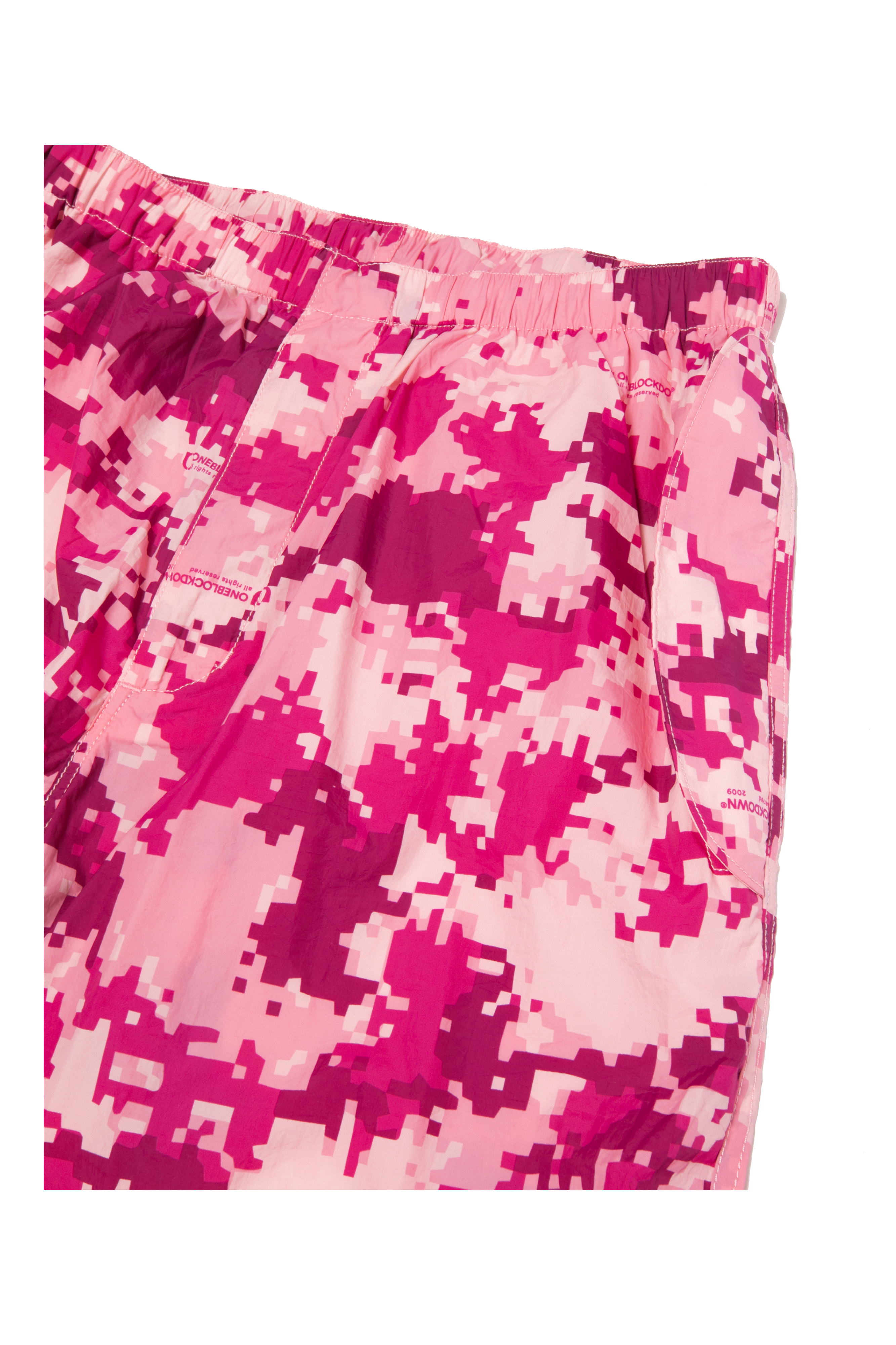 Pink Digi Camo Track Pants