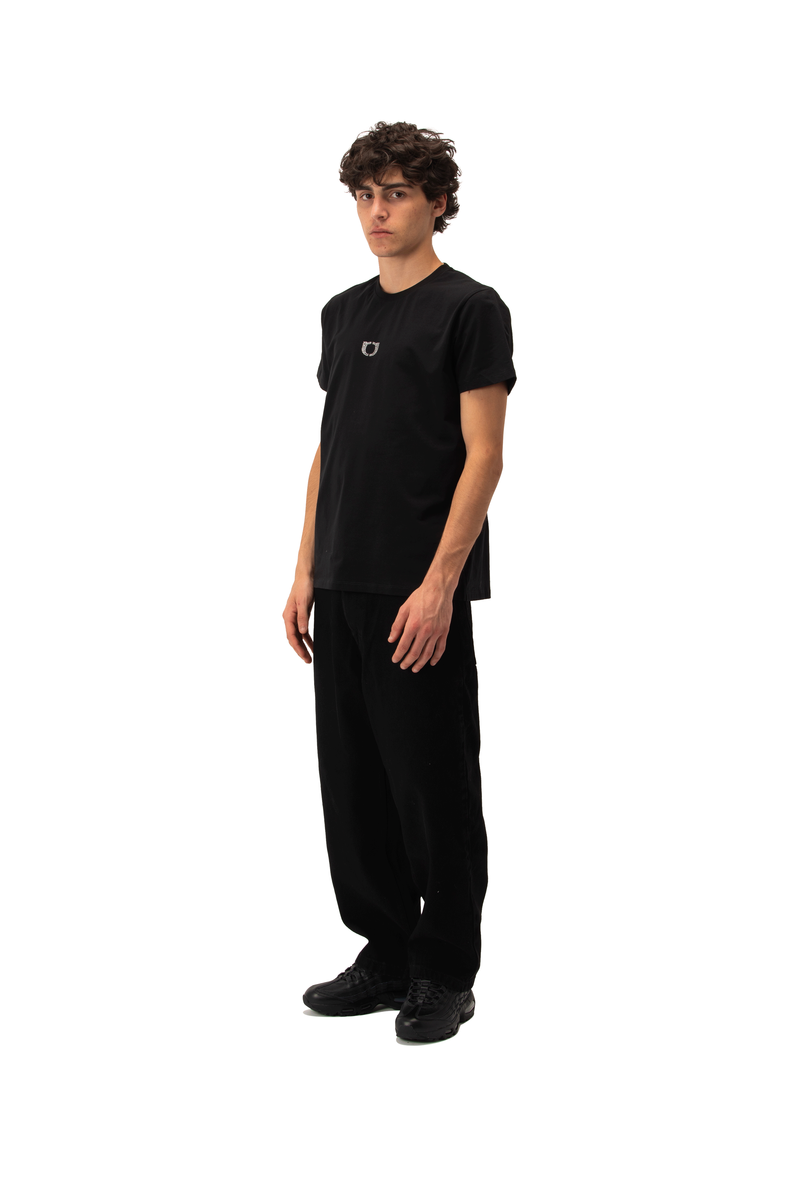 Rhinestones Link Slim Fit Tee
