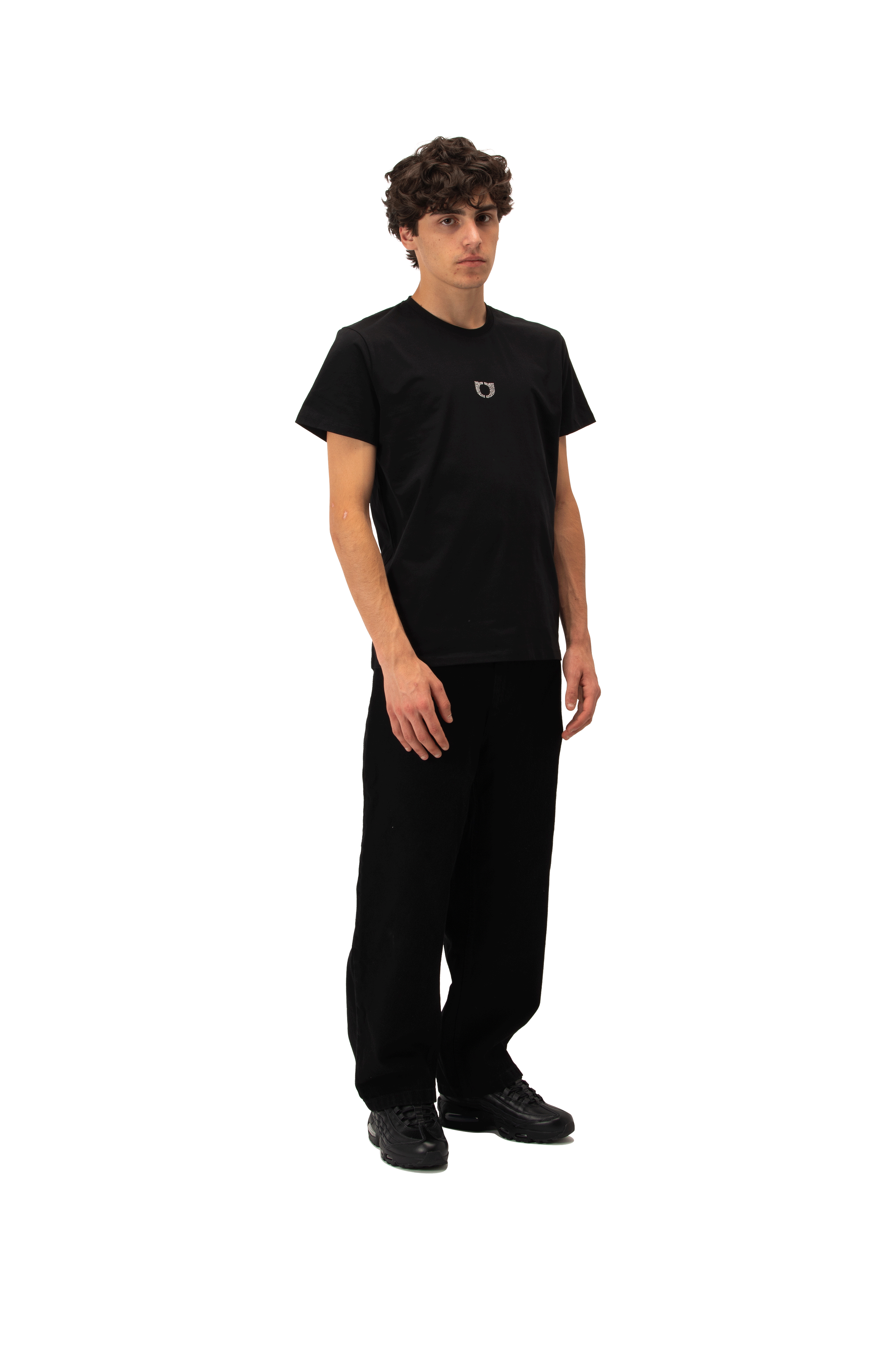 Rhinestones Link Slim Fit Tee