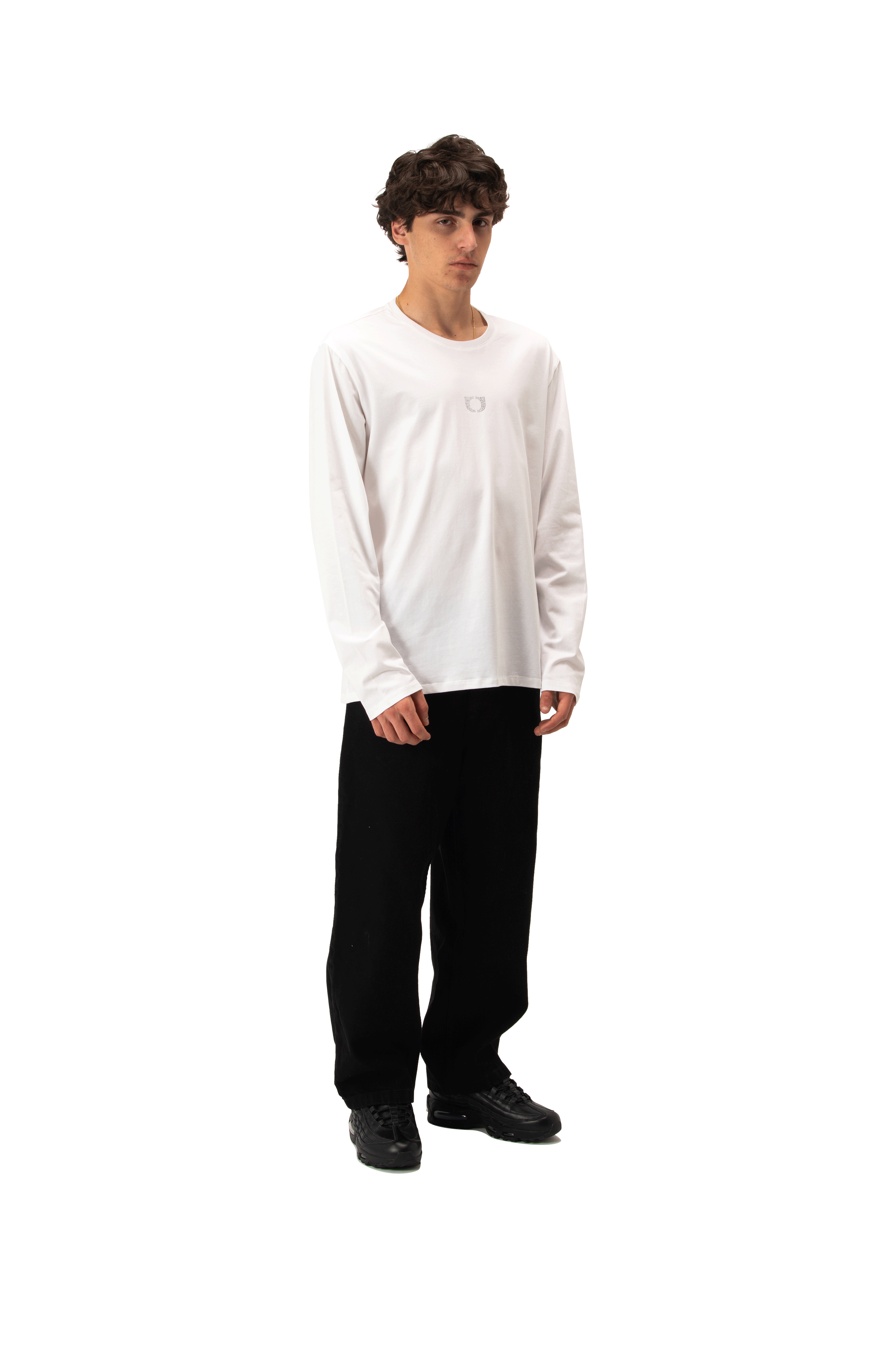 Rhinestones Link Longsleeve Tee