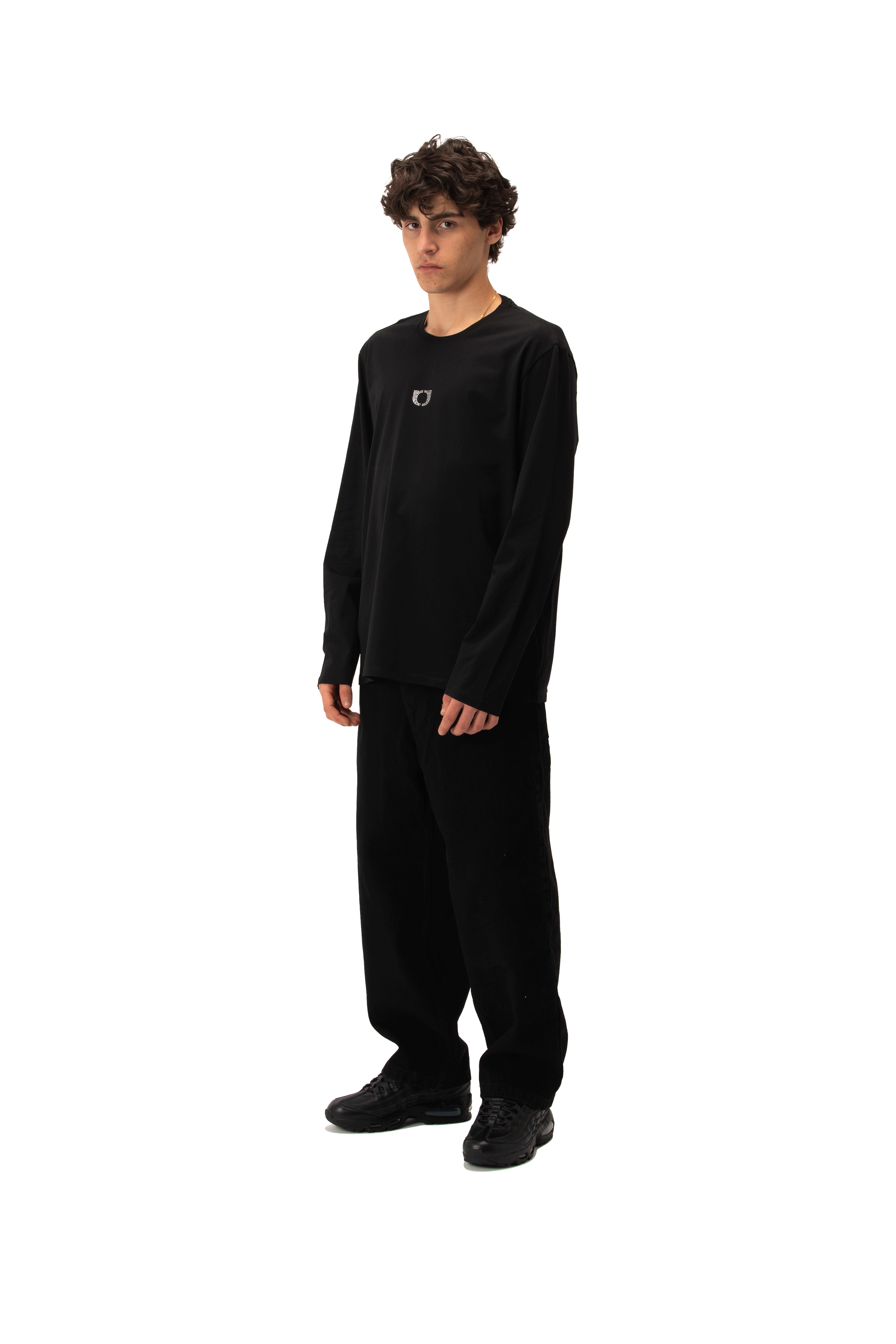 Rhinestones Link Longsleeve Tee