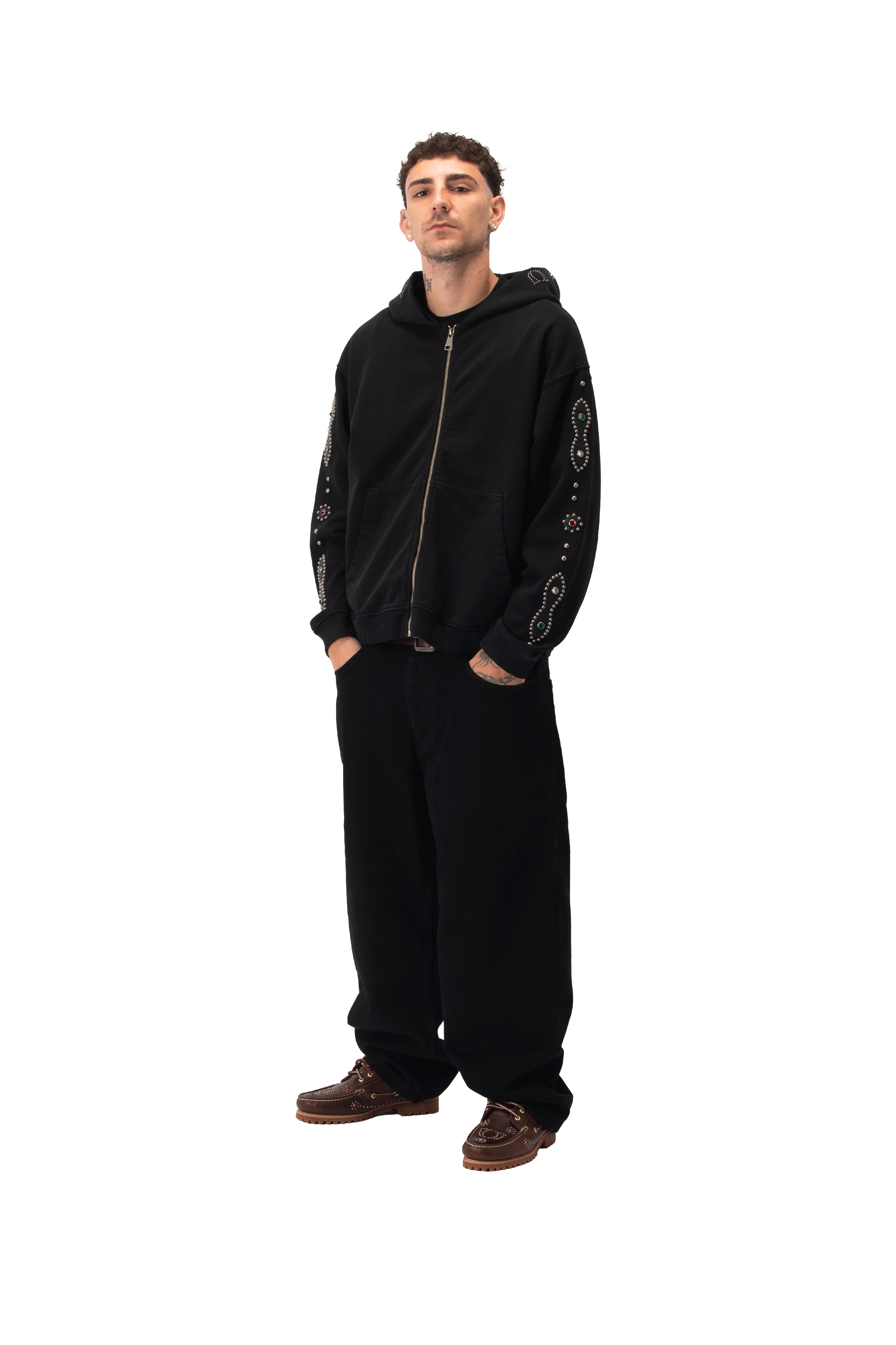 Studded Sweatshirt One Block Down x HTC