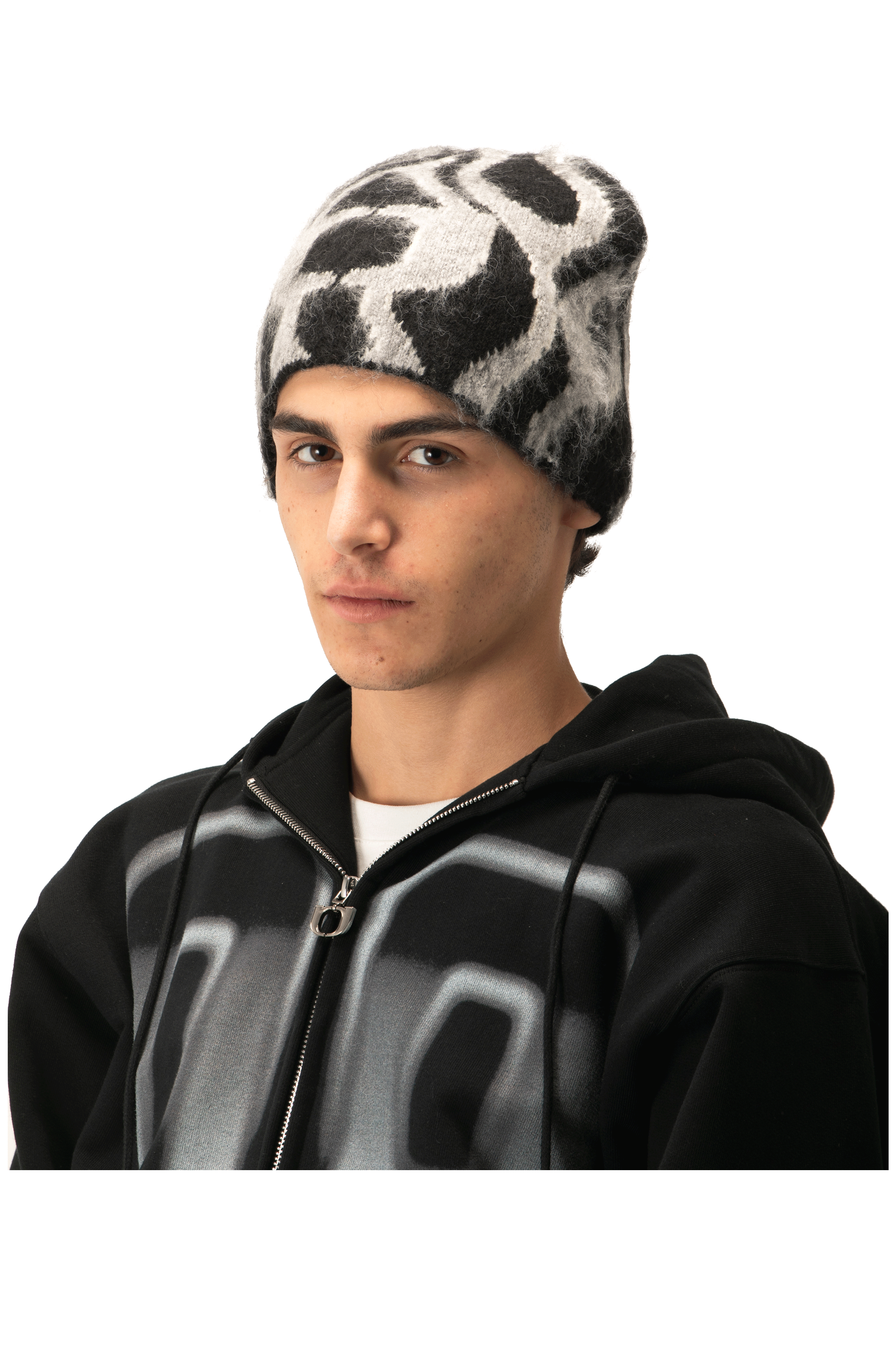 Flames Mohair Beanie