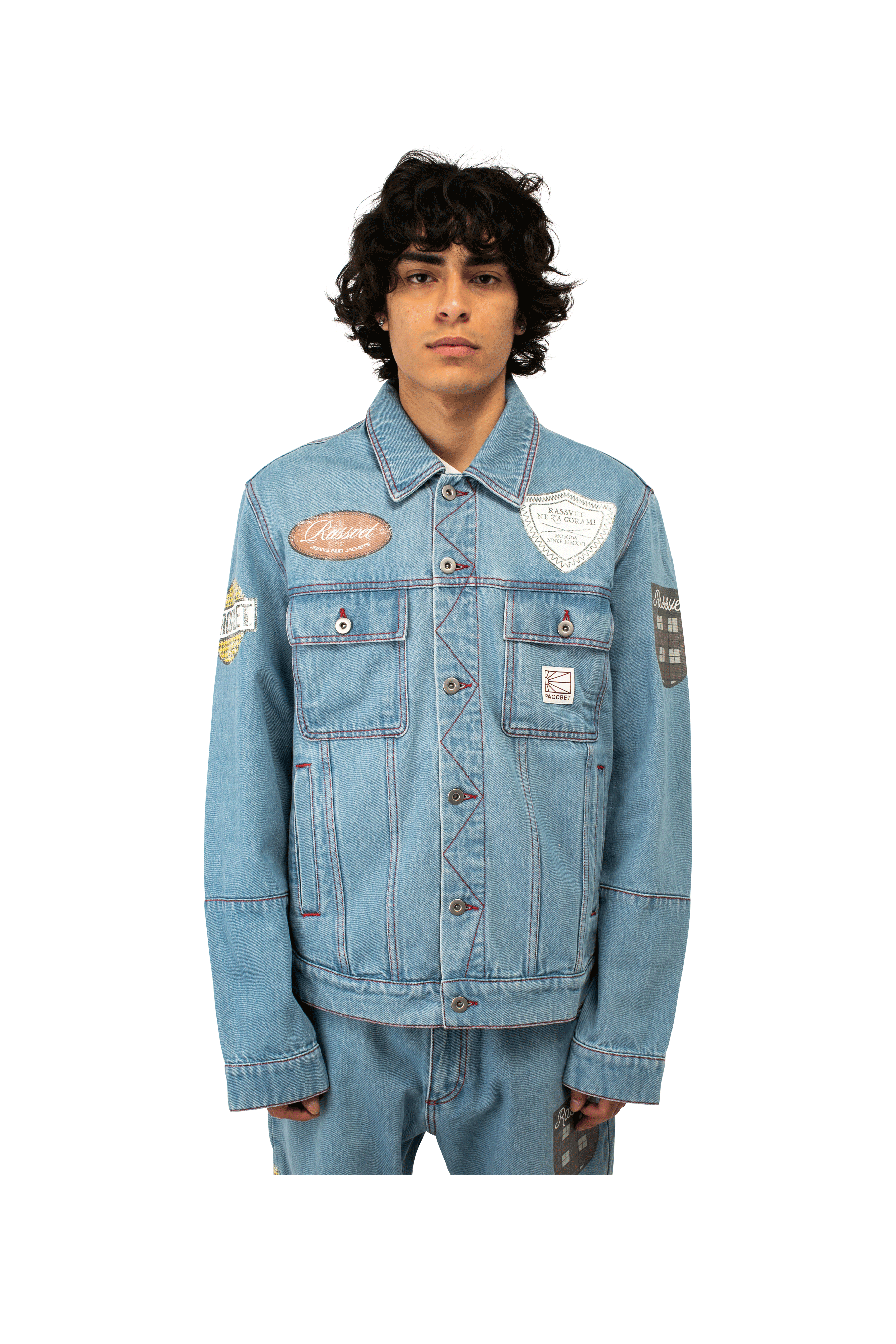 Varsity Denim Jacket